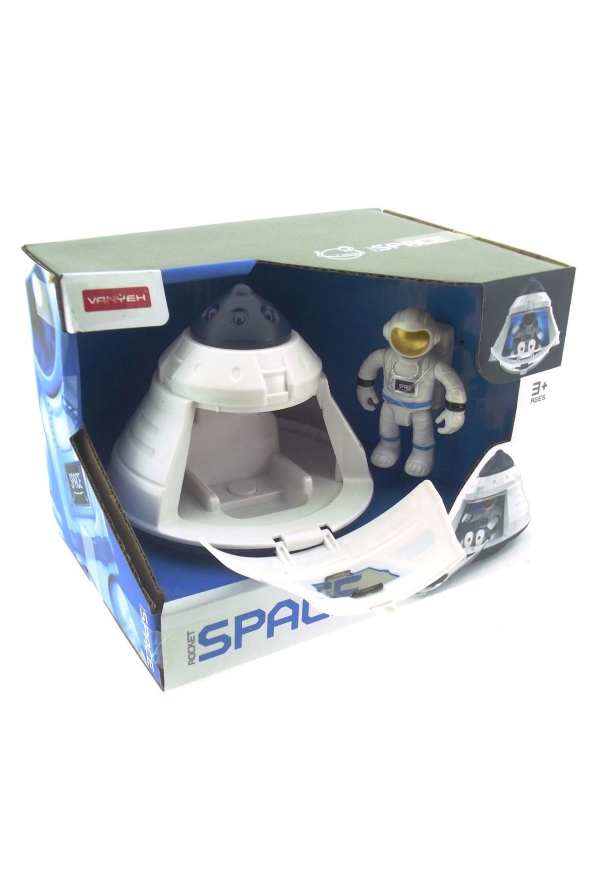 Emperium Işıklı ve Astronotlu Uzay Kapsülü