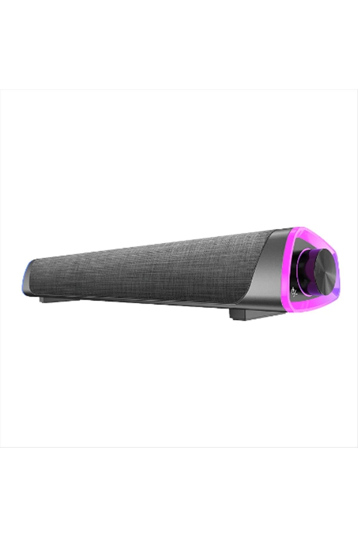 MDS Bluetooth Hoparlör V8 Soundbar Güçlü Bas Kablolu TV Bilgisayar Uyumlu 6W