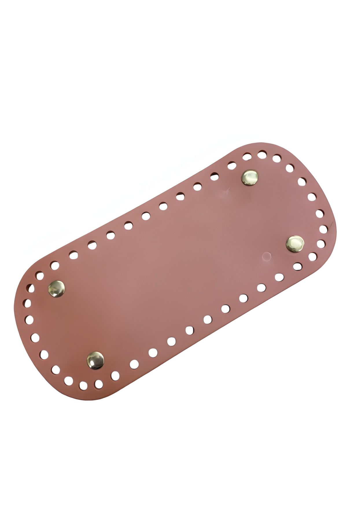 EleganTShoP Rivetli Deri Çanta Tabanı Oval 18*18 cm