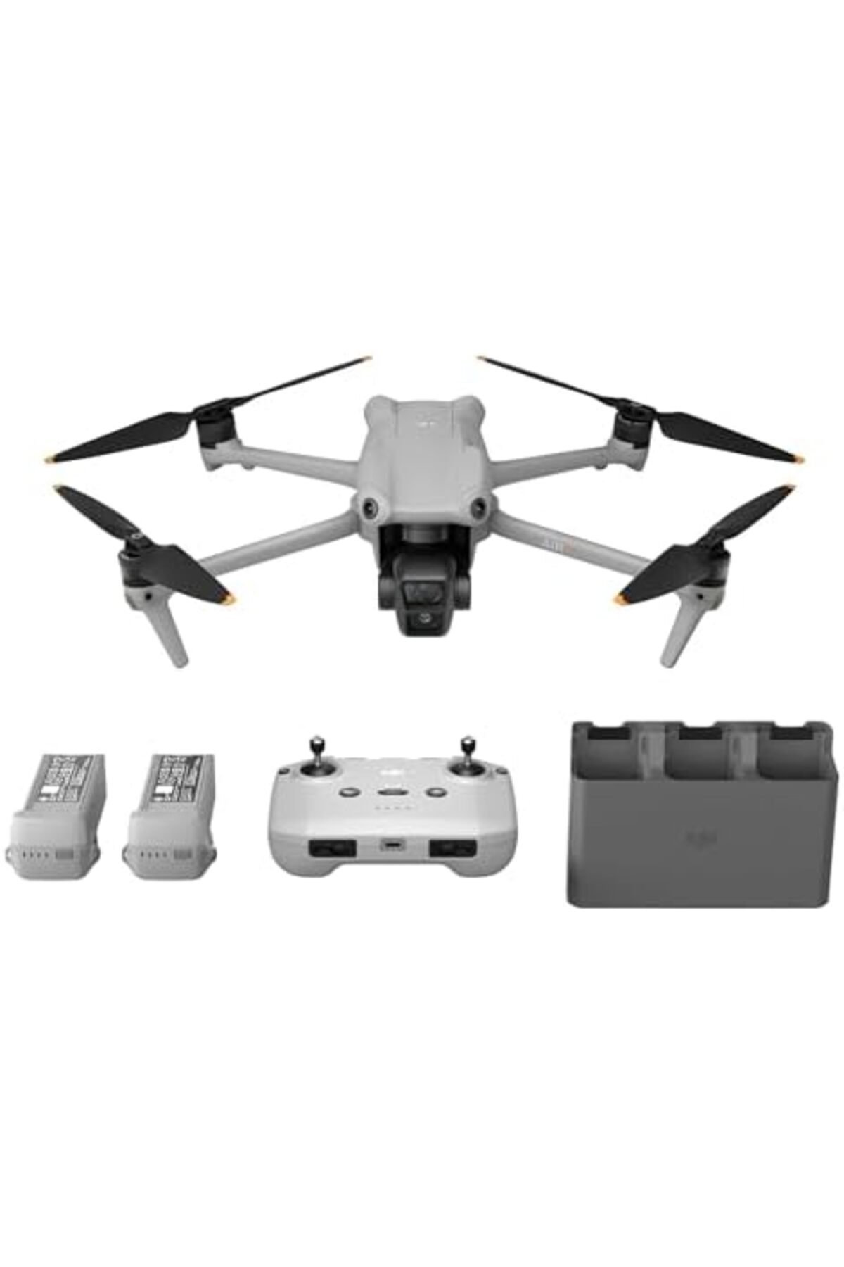 DJI-Air 3 Fly More Combo with Remote Control DJI RC-N2 Drone with Camera for Adults, 4K HDR, 2 Cameras for 1