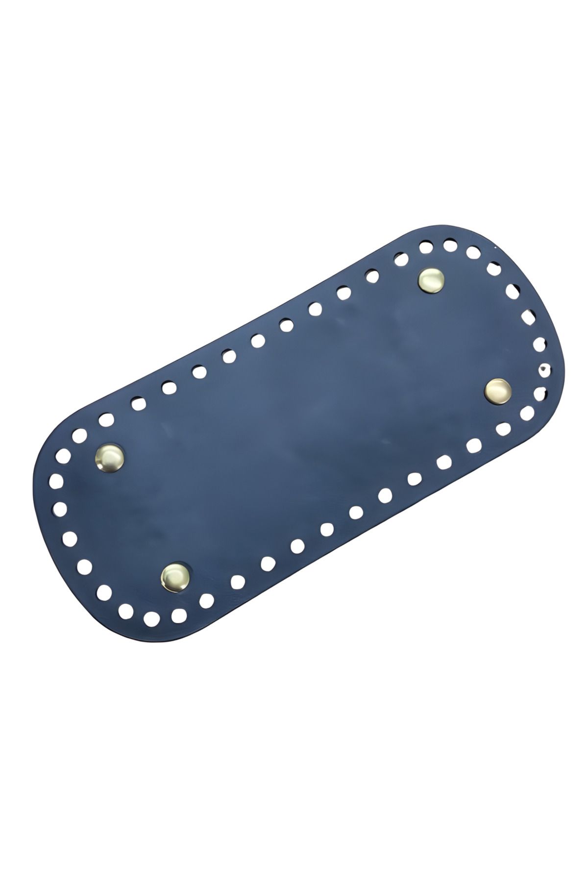 EleganTShoP Rivetli Deri Çanta Tabanı Oval 18*18 cm