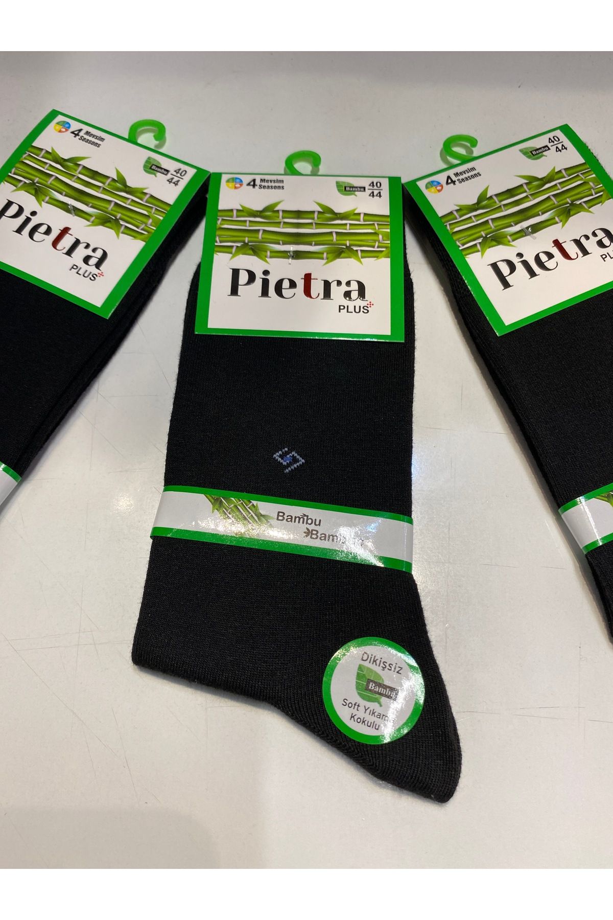 Pietra plus 4 mevsim 12li seasons bambu erkek uzun dikişsiz çorap