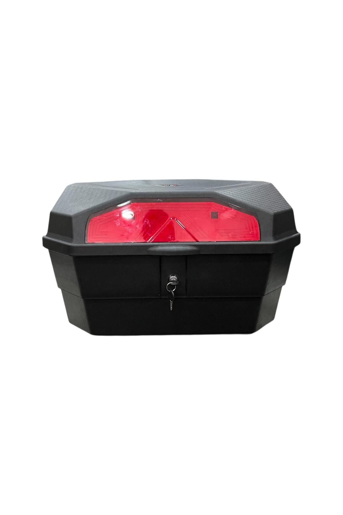 DELİBALTA MAXX 55 LİTRE MOTOSİKLET ÇANTASI TOPCASE SIRT DAYAMA DAHİL