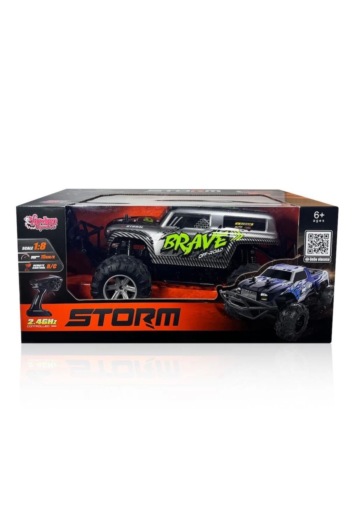 Emperium ŞARJLI UZAKTAN KUMANDALI 1:8 OFF-ROAD -VRD
