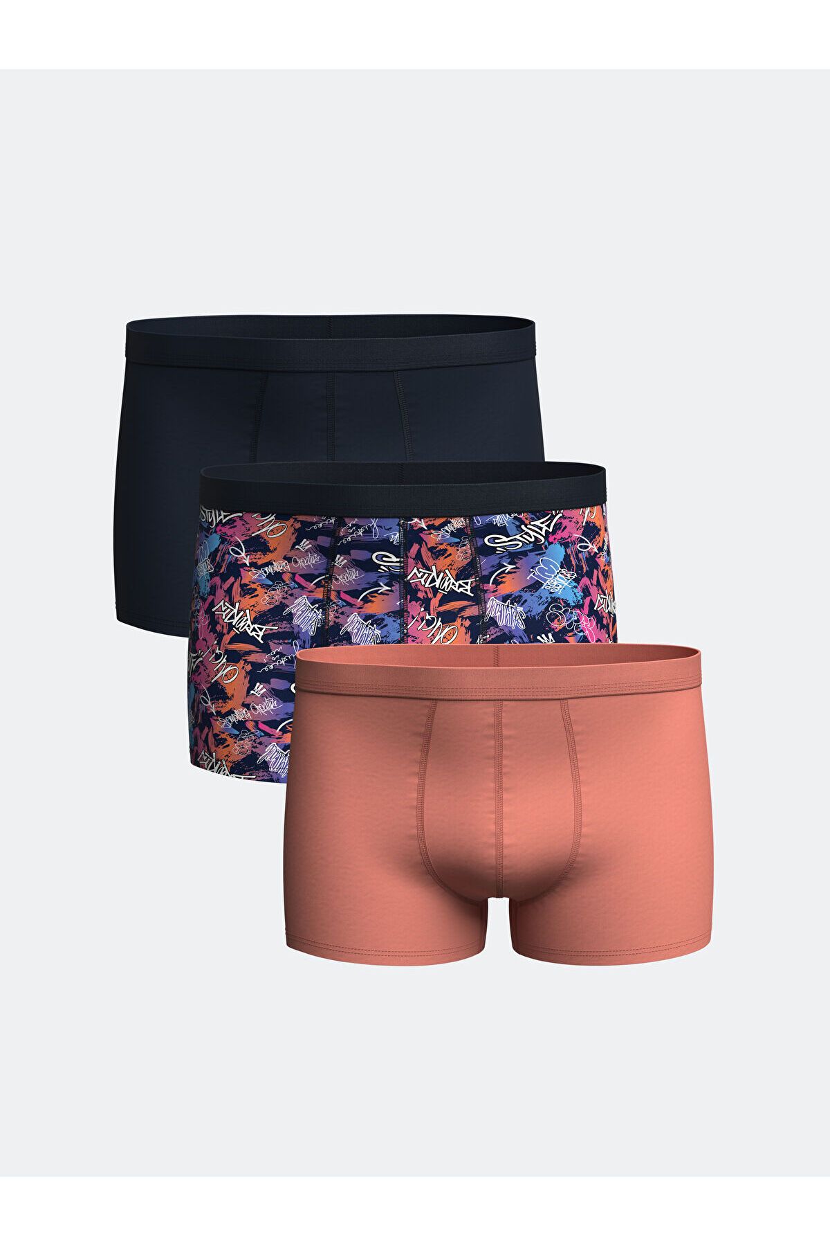 LC Waikiki Standart Kalıp Pamuklu Esnek Erkek Boxer 3'lü