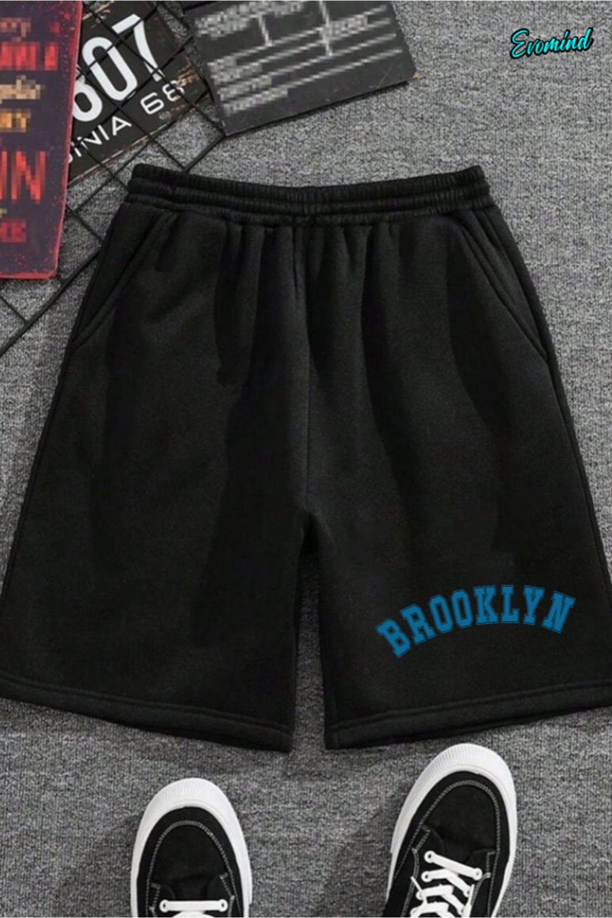 Evomind Baskılı Unisex Şort