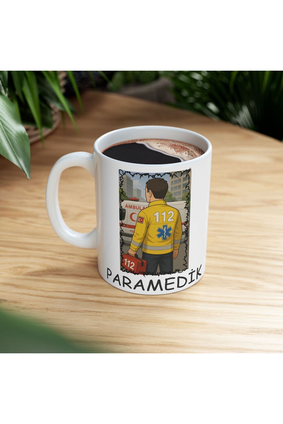 sıradışıhediyem kişiye özel paramedik kupa bardak paramedic mug arkadaşa hediye