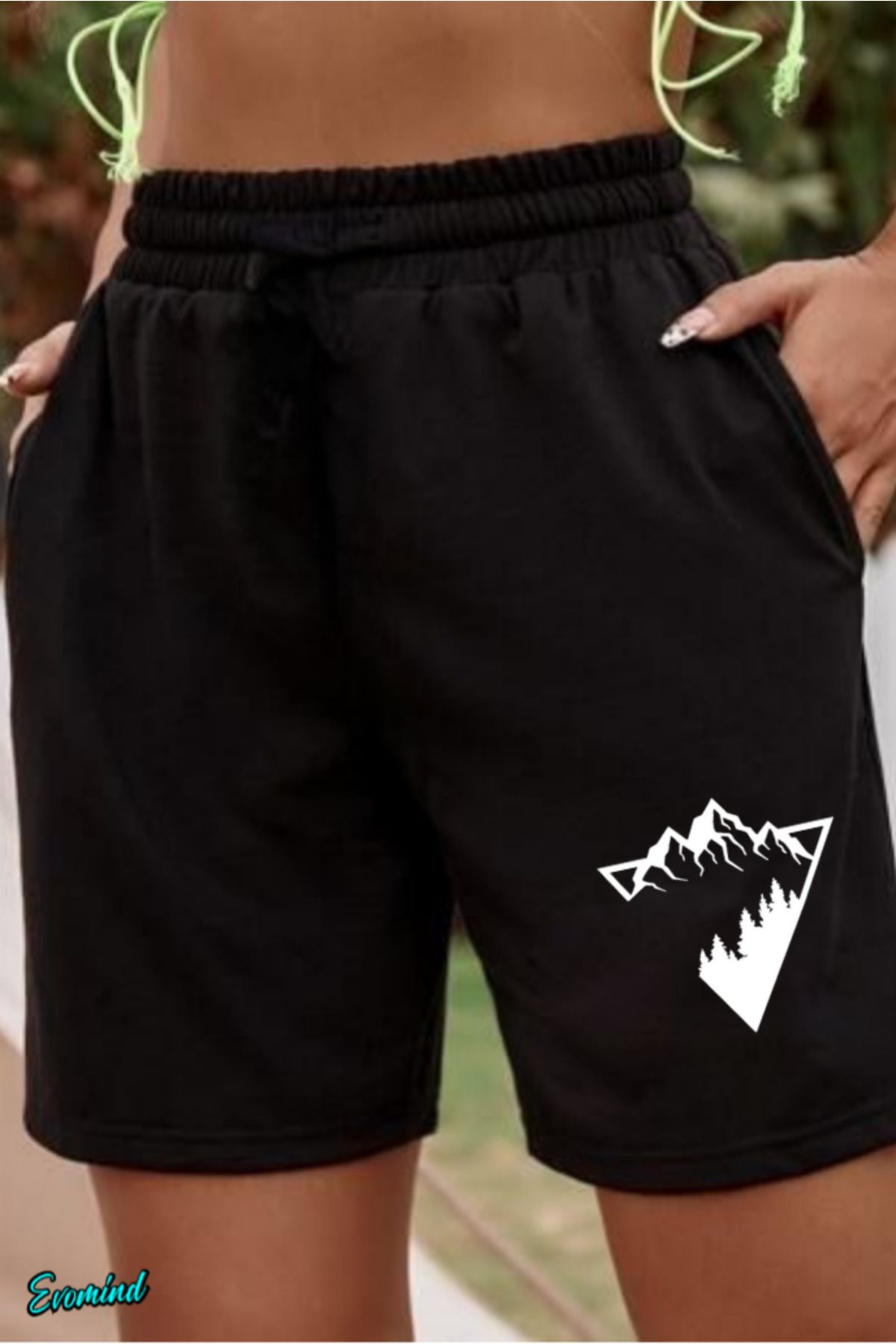 Evomind Baskılı Unisex Şort
