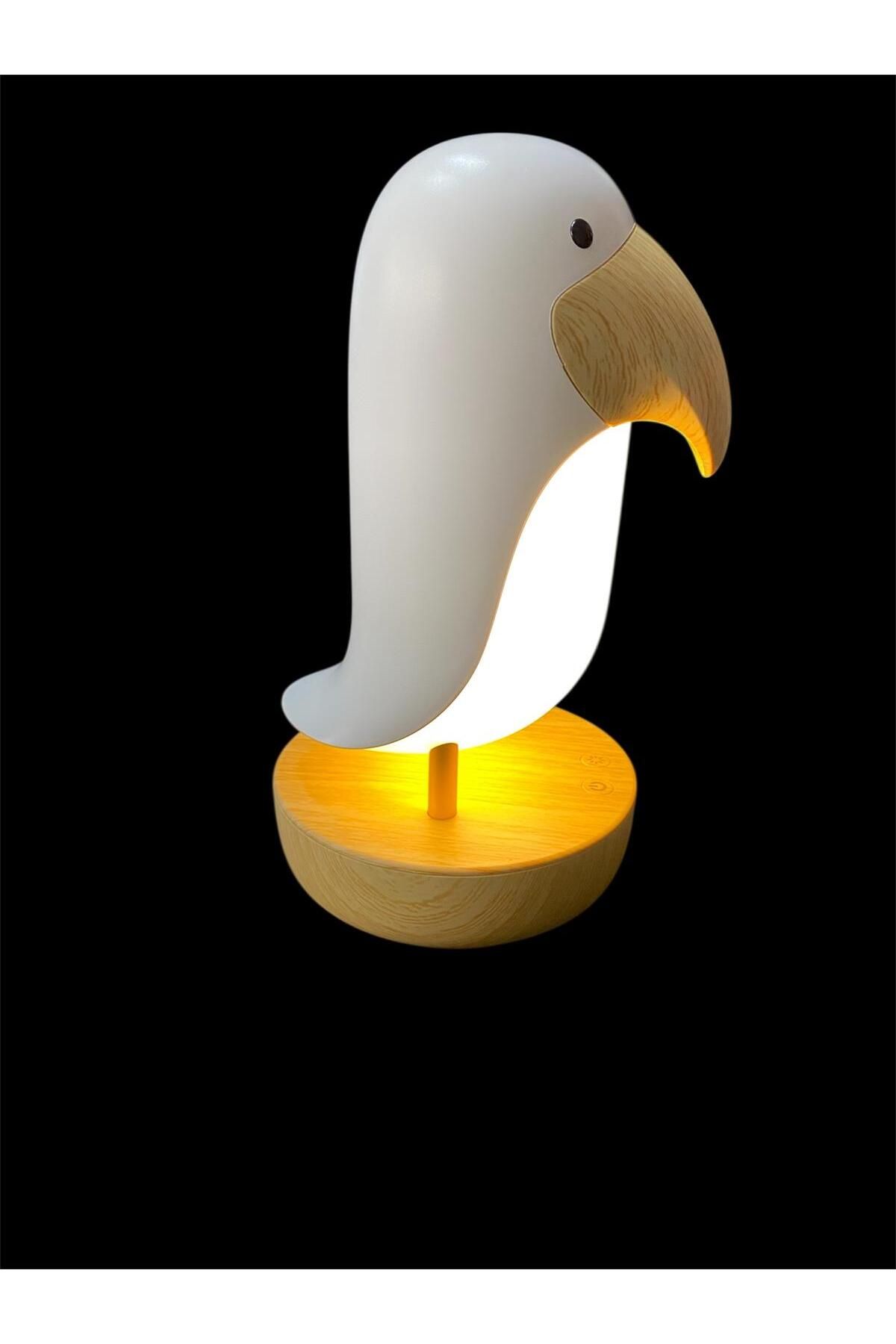 Geox Toucan Bird Masa Lambası, Gece Lambası, Şarjlı