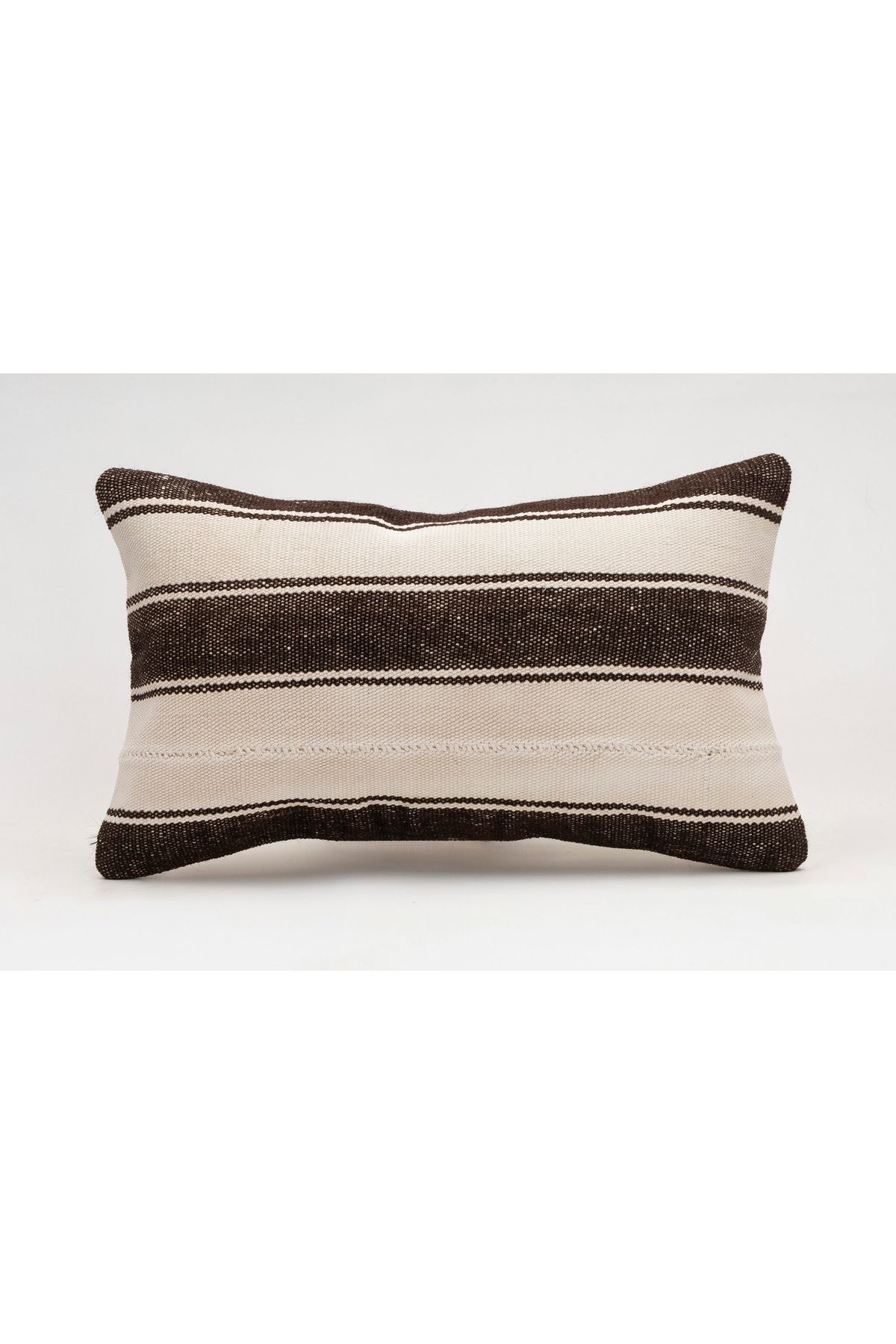 Kilim Whole Sale El Yapımı Kilim'den Yapılmış Vintage Kırlent Kılıfı, Yün, 30x50 Cm