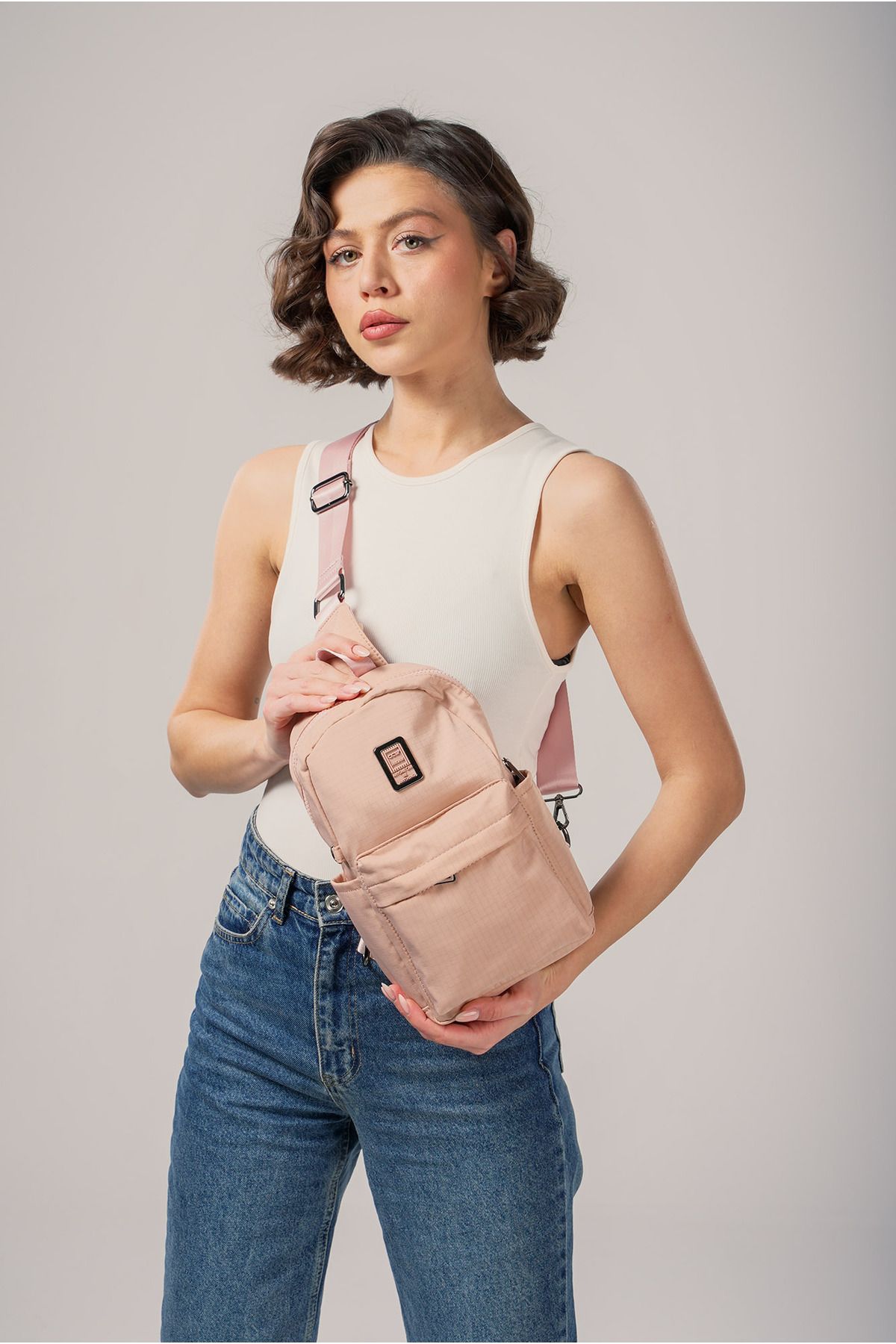ÇÇS ÇÇS ERKEK ÇAPRAZ ÇANTA CCS17984 Pembe