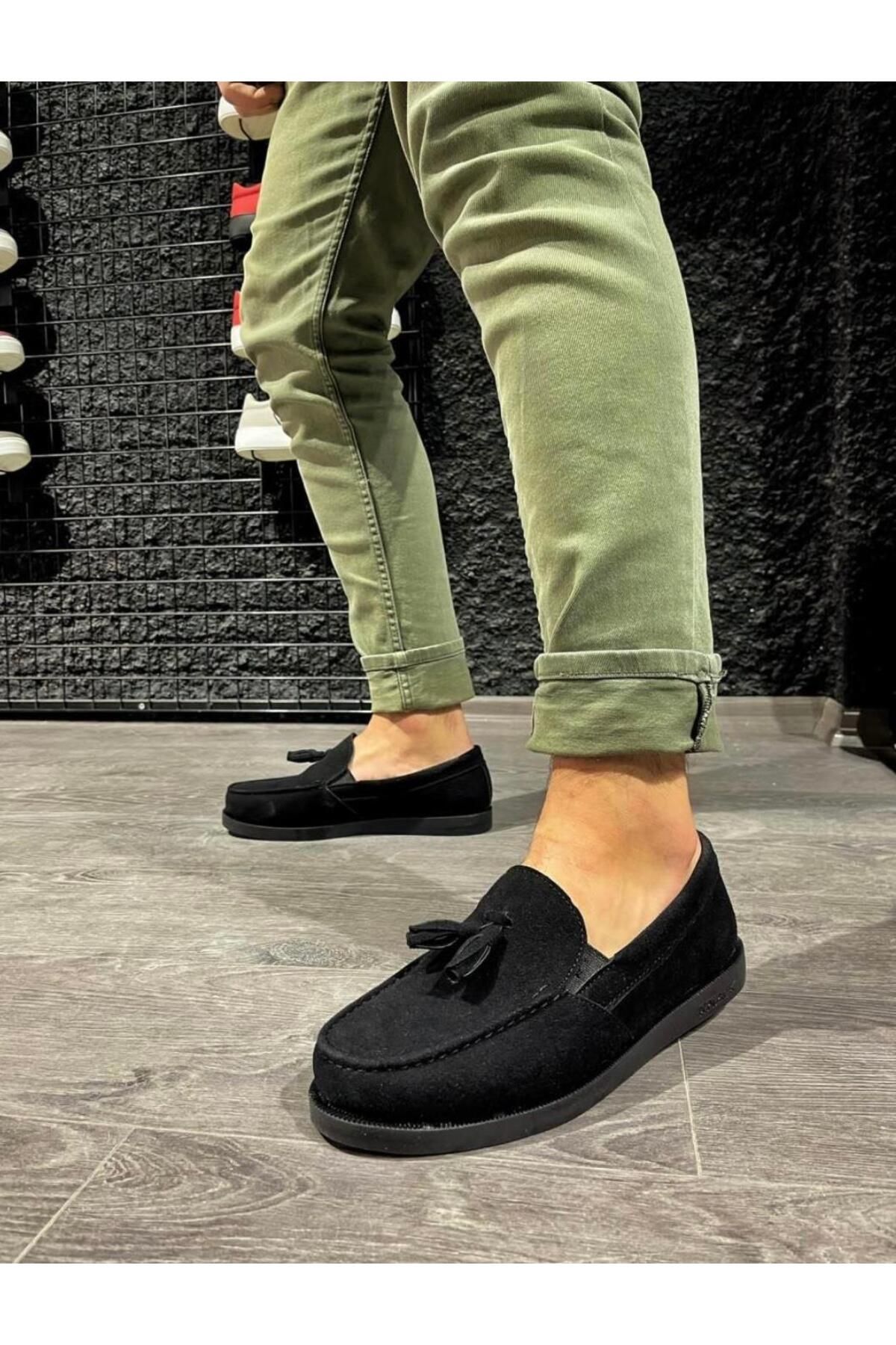 Byshoes Knack Loafer Erkek Ayakkabı 007 Siyah