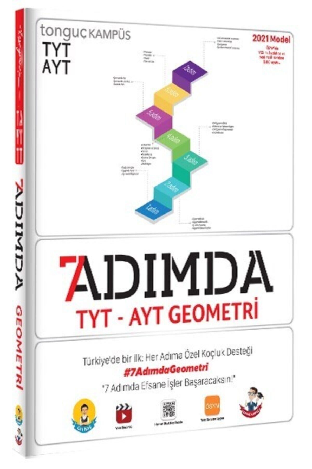 Tonguç Yayınları 7 Adımda Tyt Ayt Geometri Soru Bankası