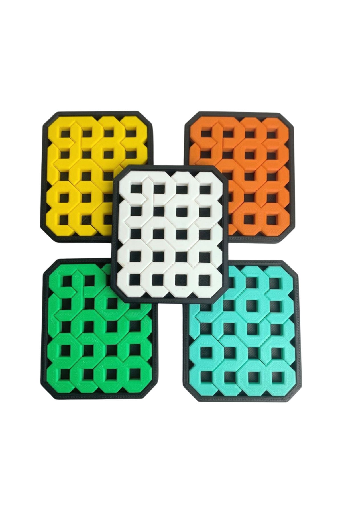 NBShop Sayı Blokları Puzzle Zeka Oyunu – 10 Parça Eğitici Set