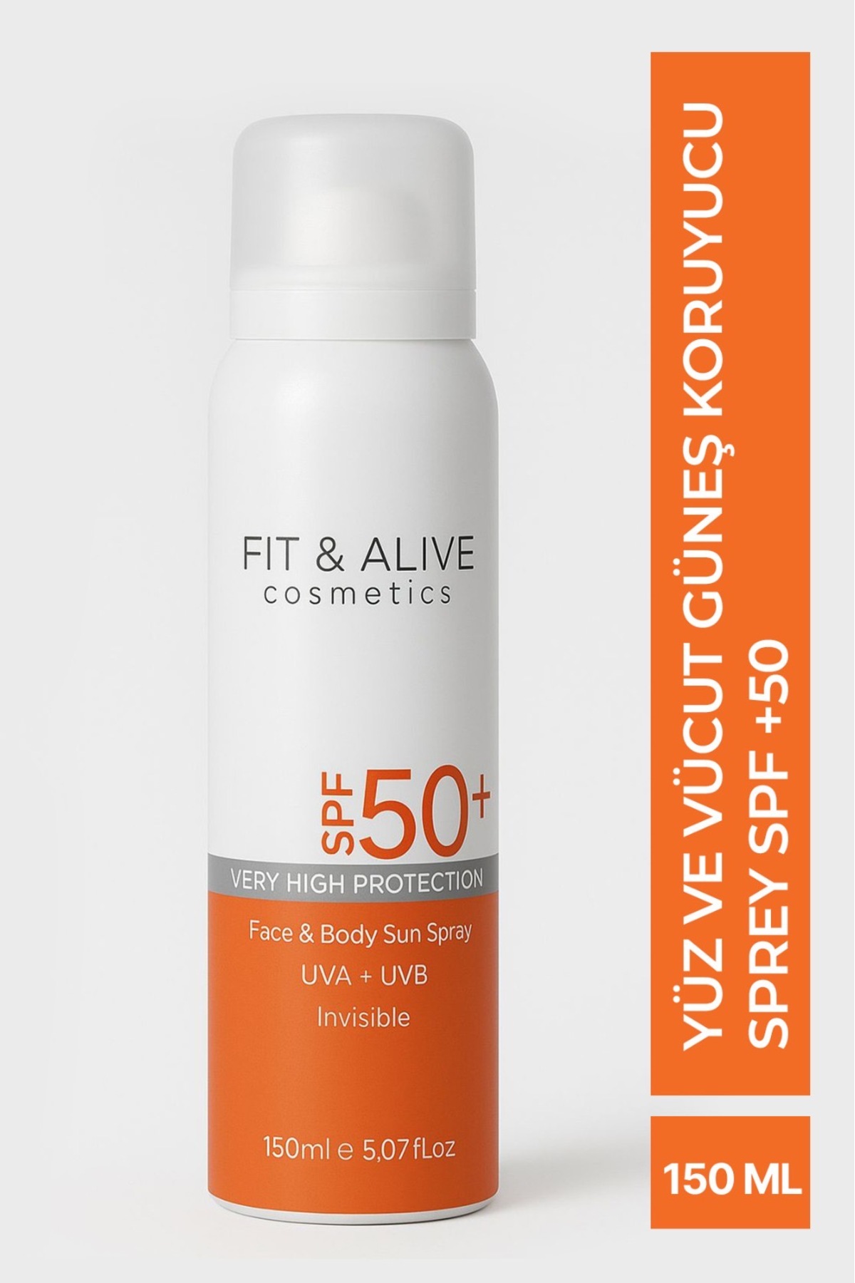 Fit & Alive Fitalive Spf 50 Yüz Ve Vücut Güneş Koruyucu Sprey