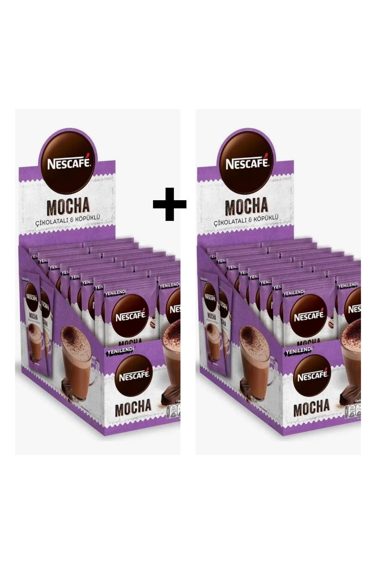 Nescafe Mocha Hazır Kahve 24*17 gr 2'li Paket