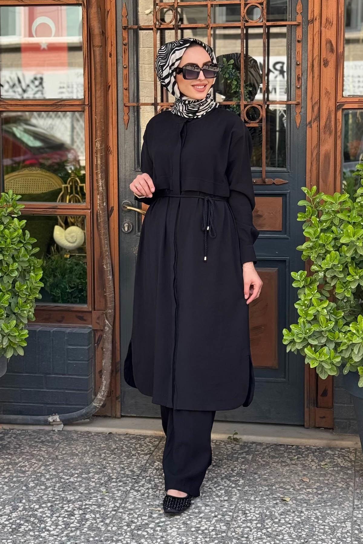 Hilay Casandra Pantolonlu Takım HLY0125Y101.032 Siyah