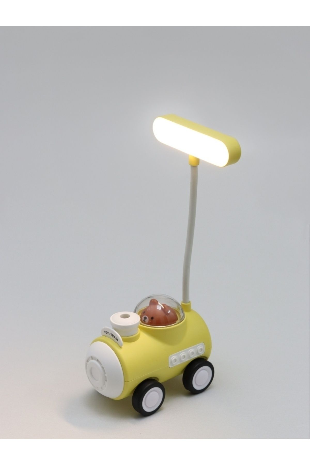 Nsthomedesign Livava Figürlü Tren Masa Lambası ve Kalemtraş 23cm*12cm