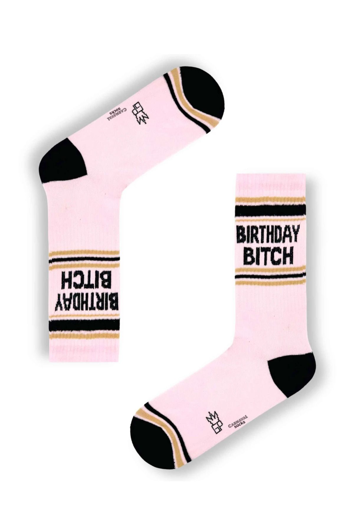 AKSU ÇORAP Birthday Bitch Yazılı Tenis Çorap