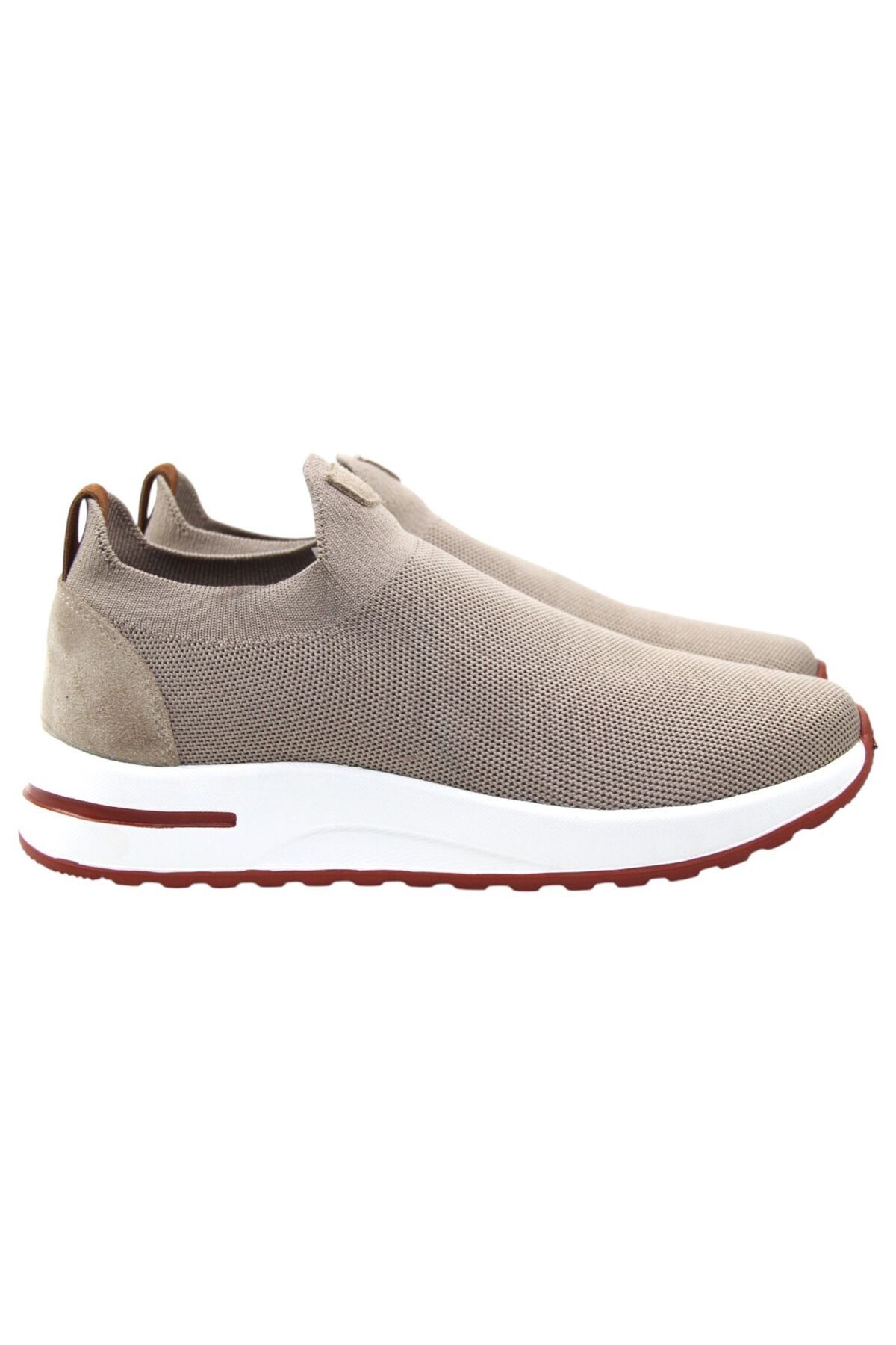 DERİ G DERİ-G YAZLIK VİZON SNEAKER TRIKO-5-40