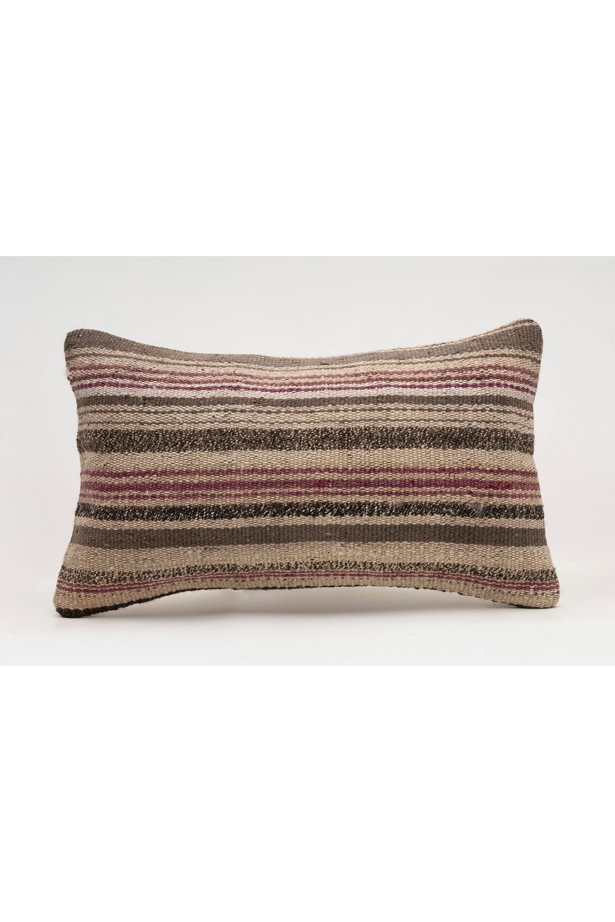 Kilim Whole Sale El Yapımı Kilim'den Yapılmış Vintage Kırlent Kılıfı, Yün, 30x50 Cm