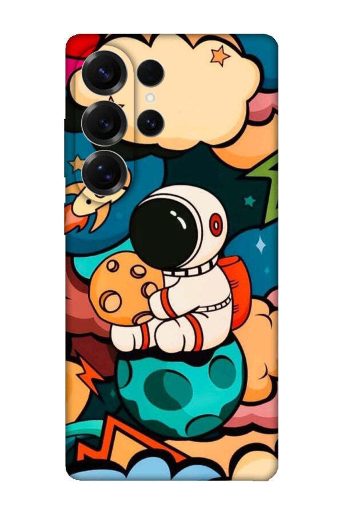 frondcase Samsung S25 Ultra Astronot Telefon Kılıfı