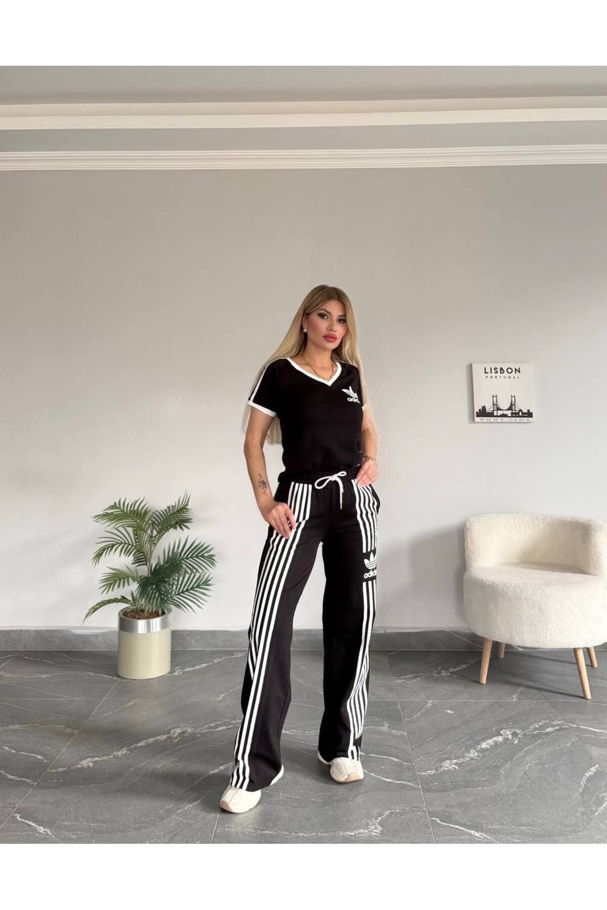 bonibon butikk Kadın Yeni Sezon Sportif Yüksek Kalite Alt Üst Takım