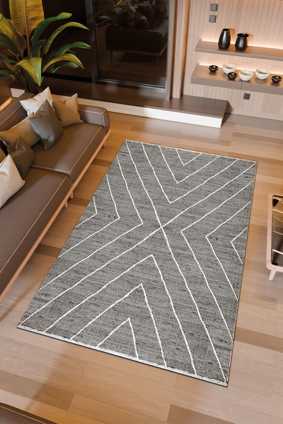 Halıcıoğlu home Dijital Baskı Makinede Yıkanabilir Kaymaz Taban Salon Halısı Yatak Odası Halısı & Yolluk Modelleri
