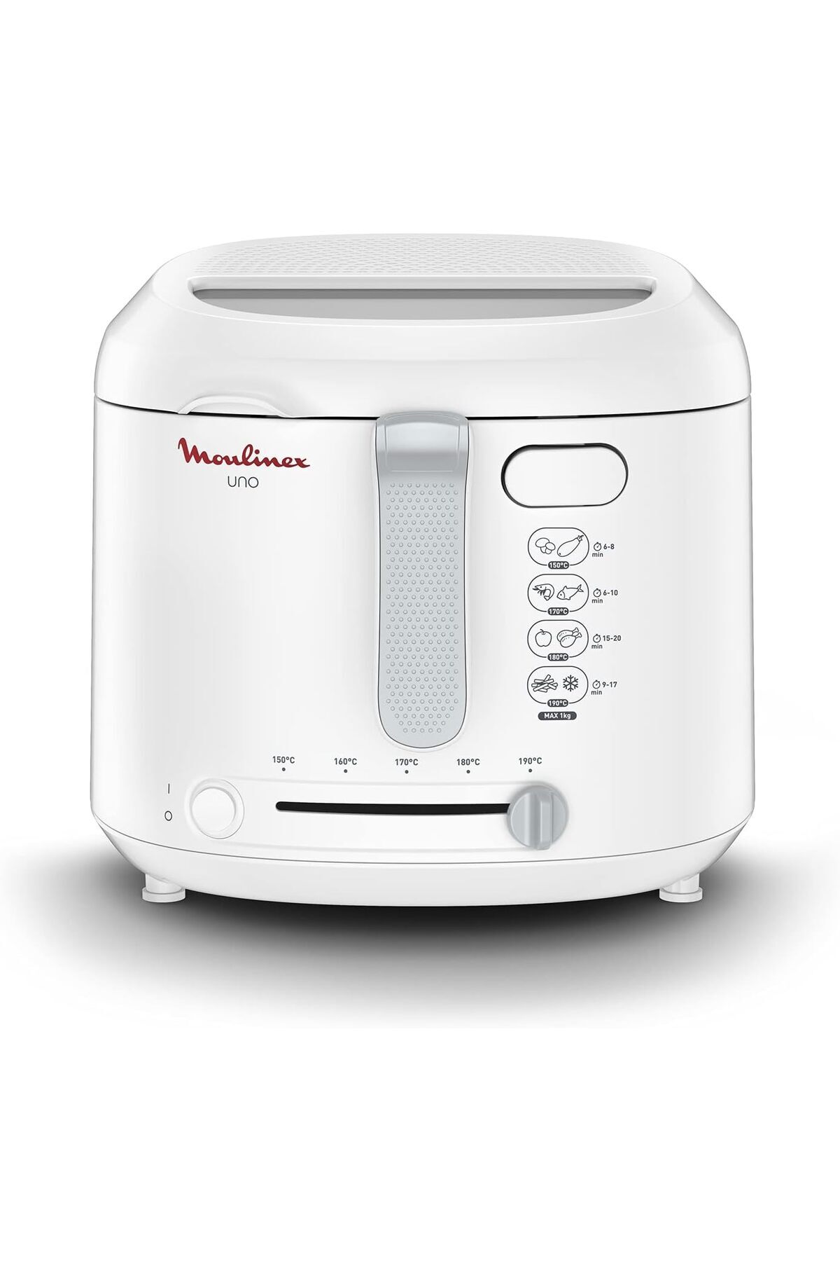 مقلاة أونو الكهربائية العميقة | سعة ١.٨ لتر | صغير...