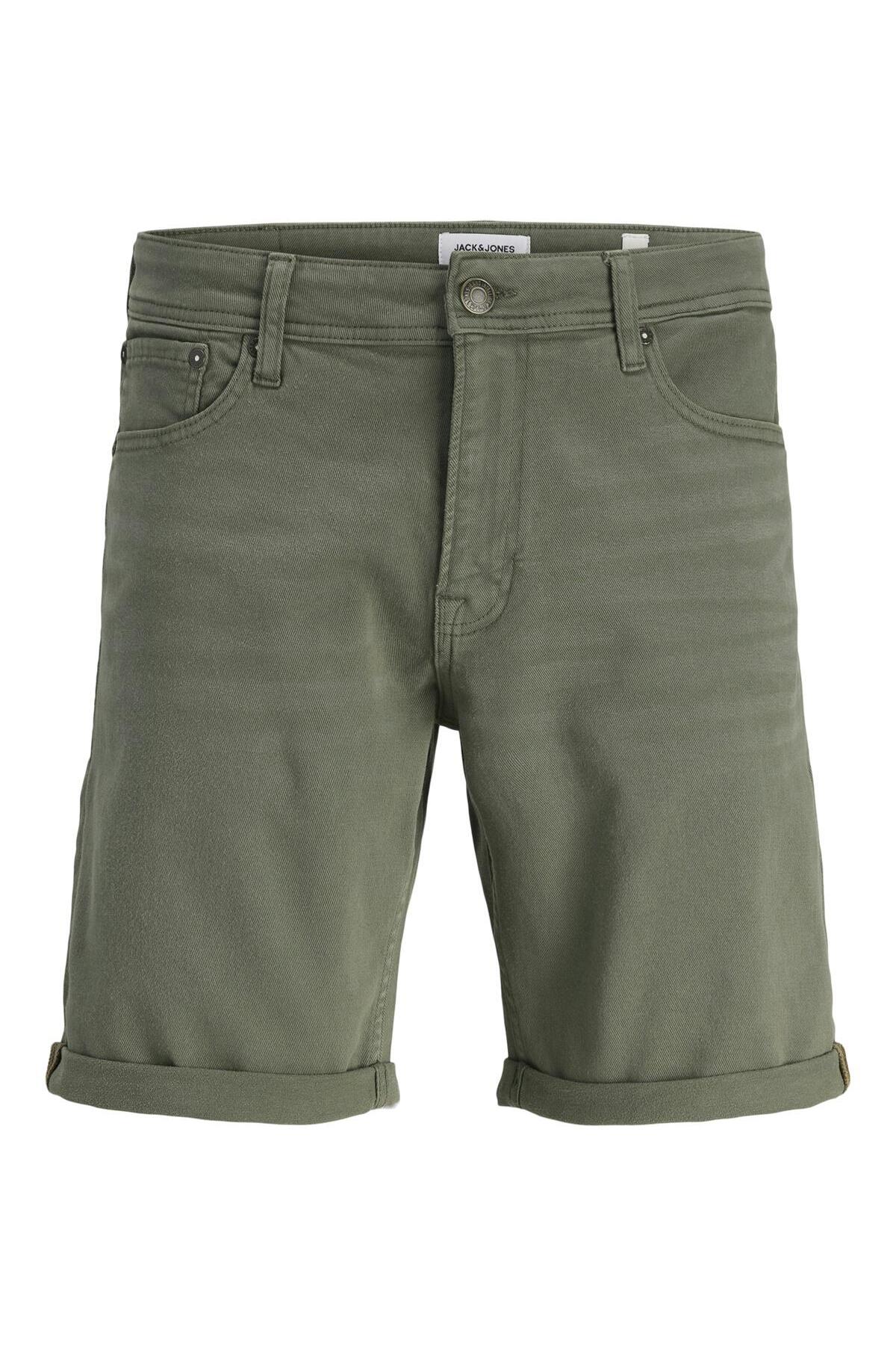 شلوارک مردانه راسته فاق نرمال | جک اند جونز Jack & Jones 12274985 - تصویر 3