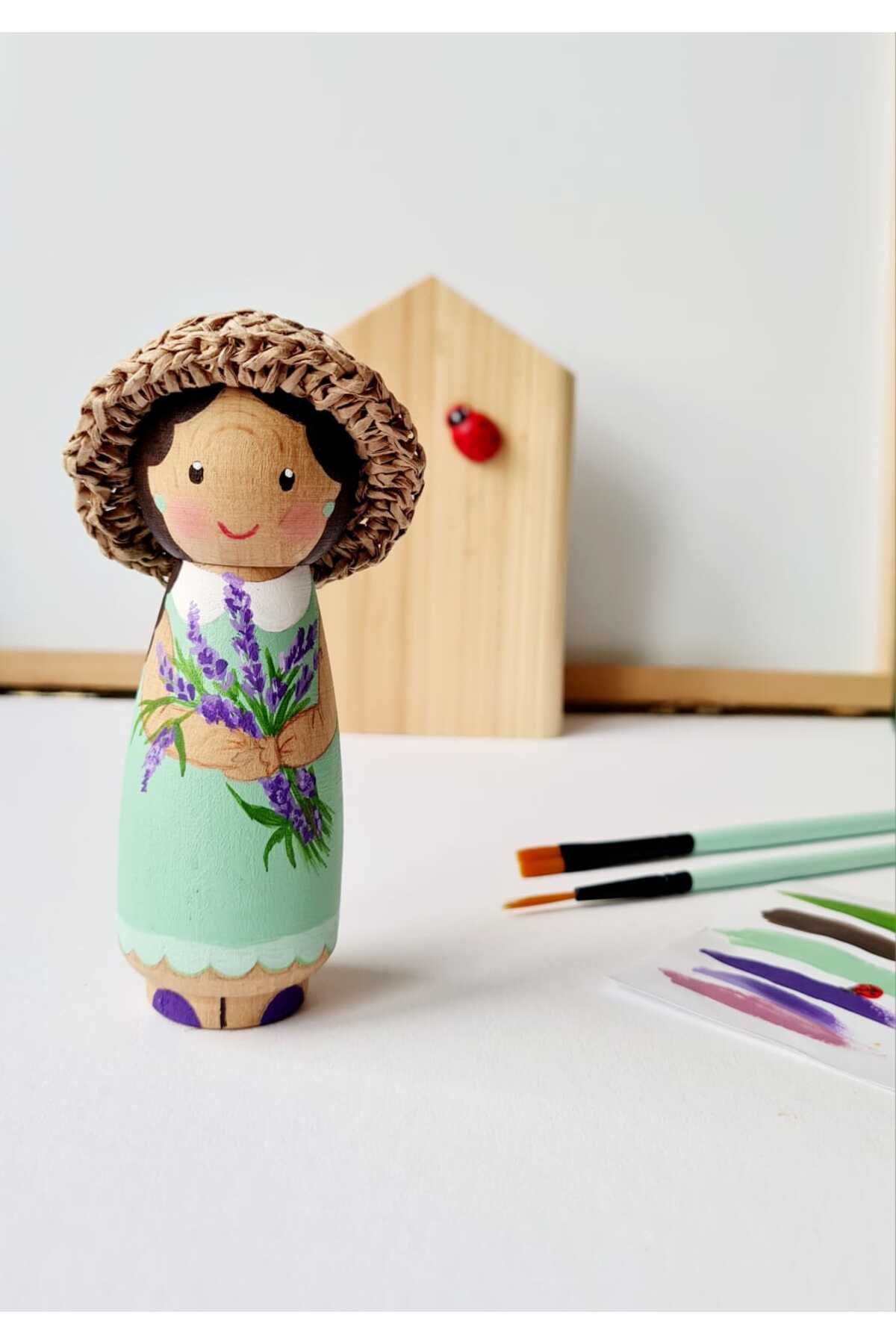 uç uç böceğim Pegdoll Lavanta Buketi