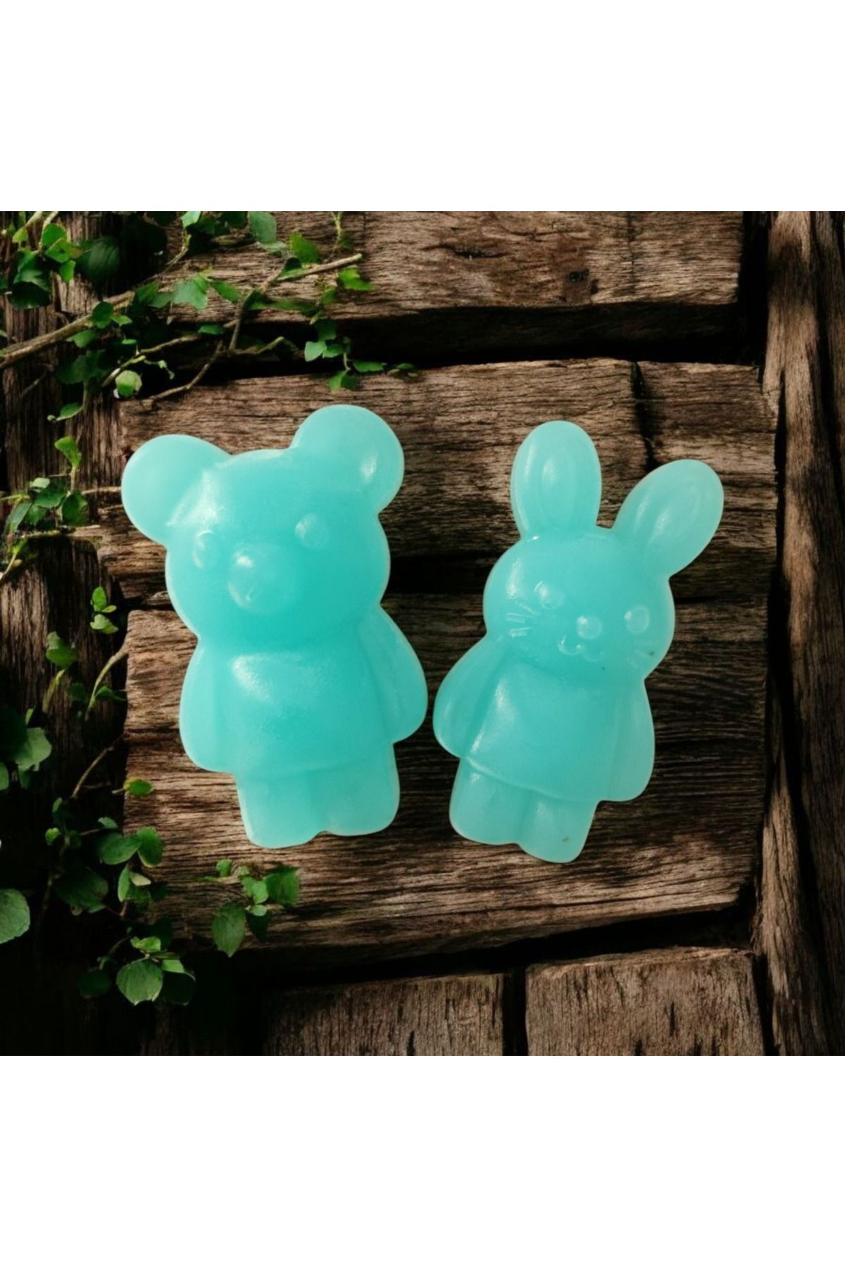 Selikopiti Soap Mavi Ayıcık & Tavsancık 2'li Sabun