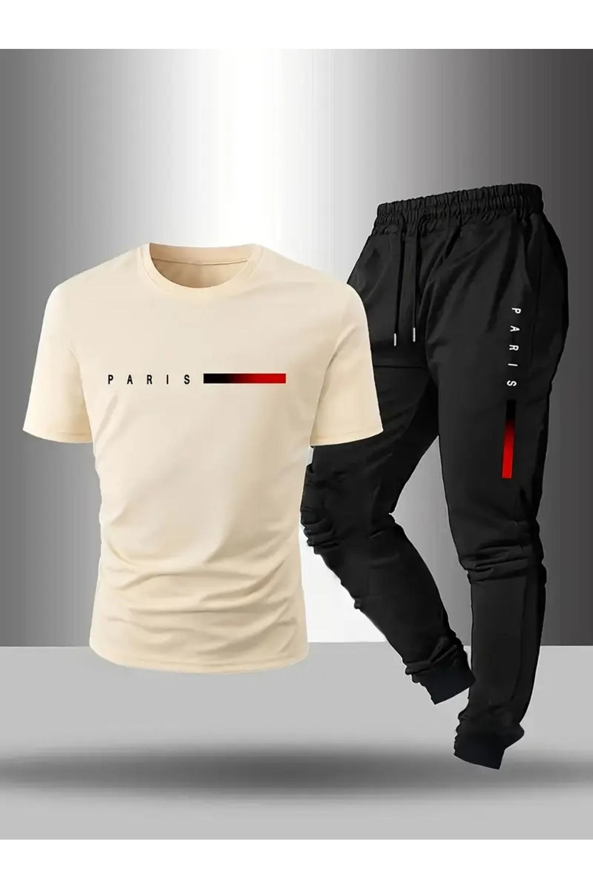 PAVRO Unisex erkek takım oversiz kesim rahat kalıp kaliteli ürün geniş kalıp
