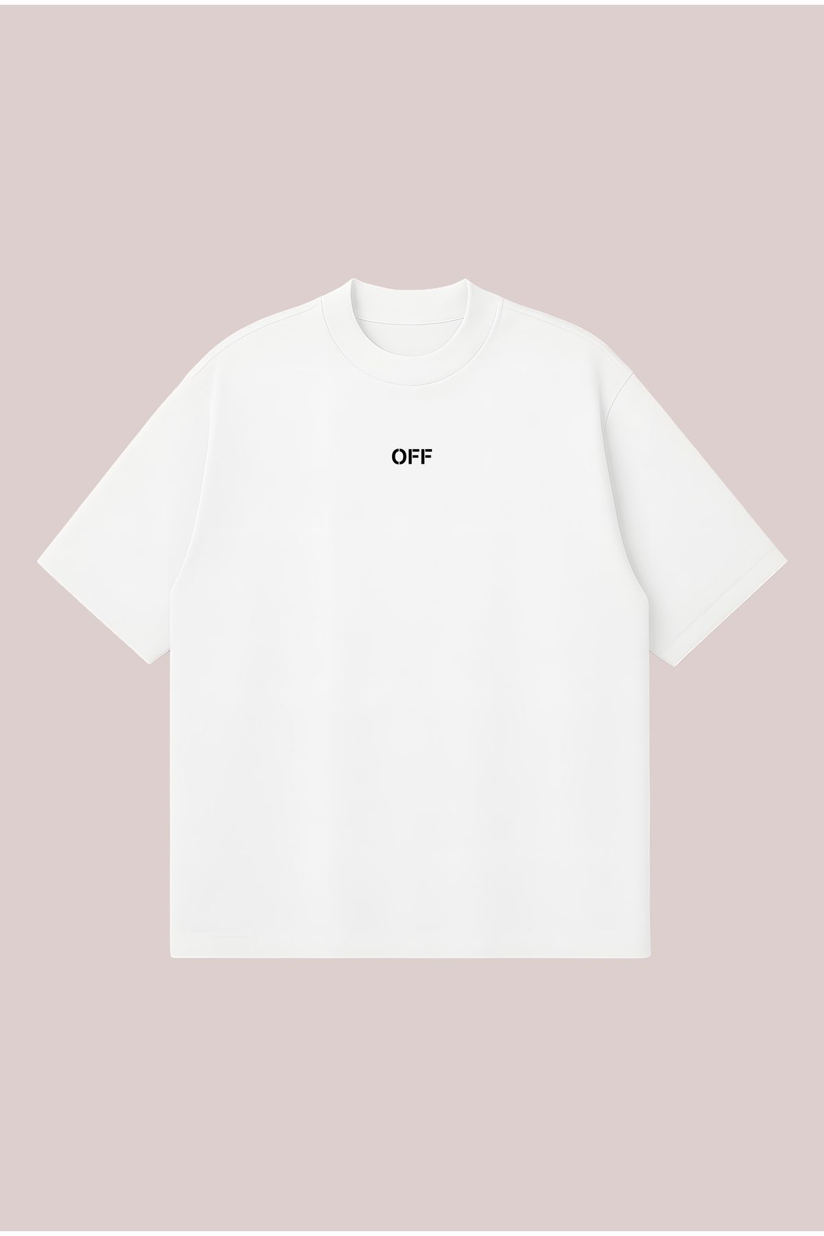 PURE POWER Off White Stamp Boxy Fit Oversize Unisex Tshirt – Baskılı Tişört | Streetwear