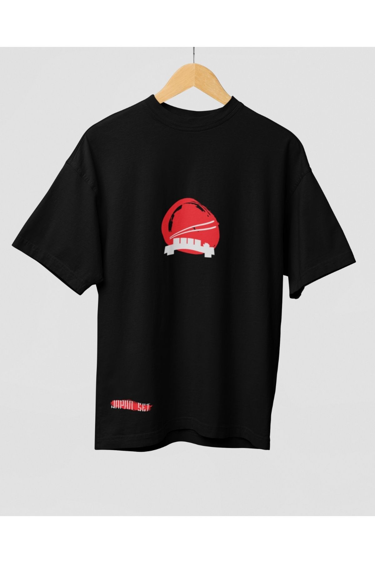 Mollis Tokyo Akışı Kadın Baskılı Oversize T-Shirt