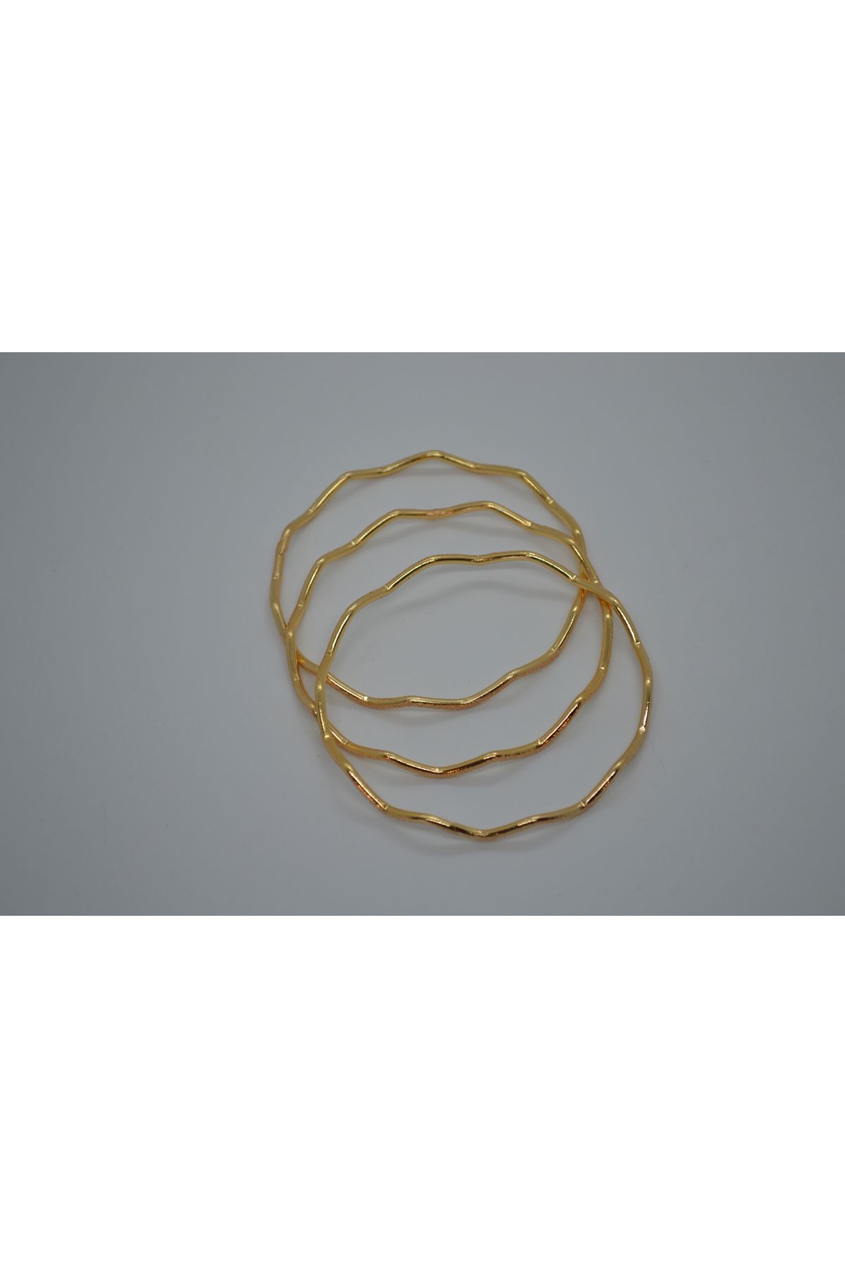 MONARE JEWELRY IŞILTILI ZİKZAK AJDA BİLEZİK-PASLANMAZ,SUYA DAYANIKLI,ANTİALERJİK