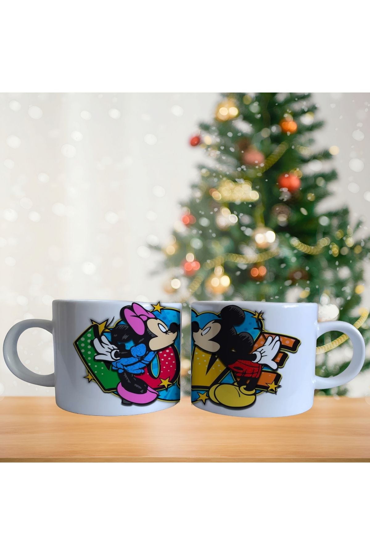 Ghostbusters Mickey ve minnie mouse Porselen Fincan / Kupa -mug