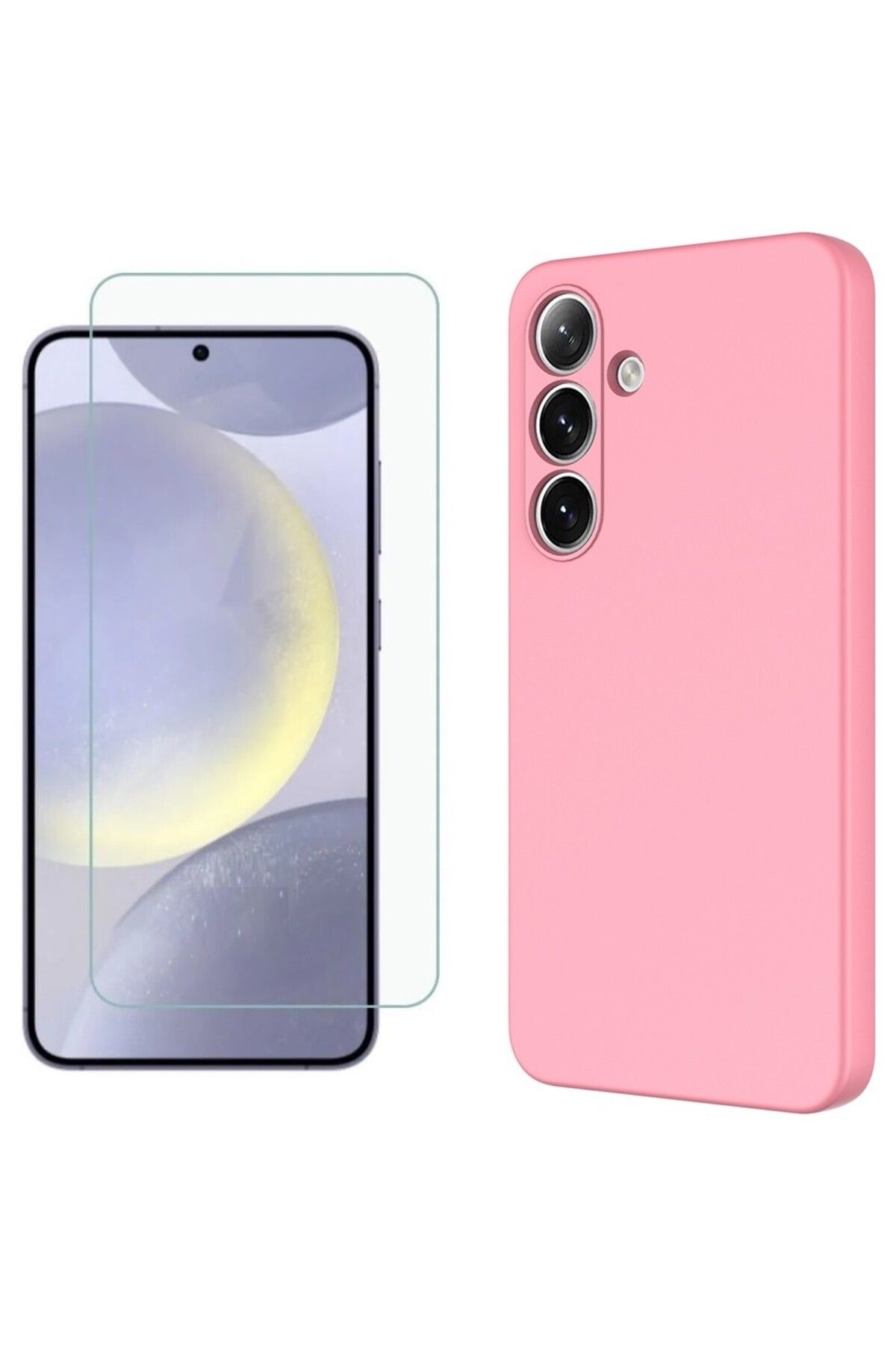 Vendas Samsung Galaxy S25 Plus Kılıf Zore Mara Lansman Kapak + Nano Ekran Koruyucu