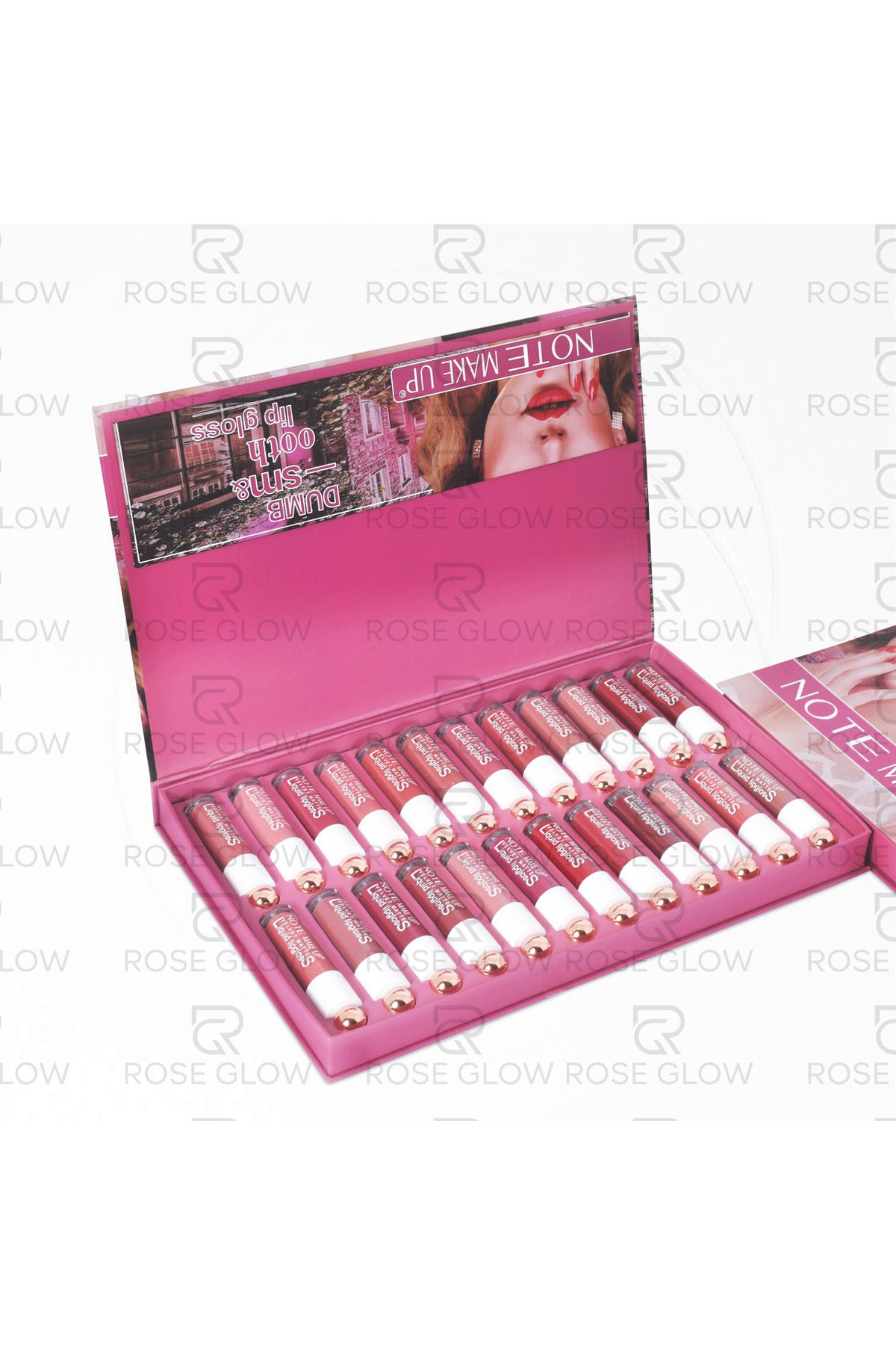 NOTE-Make Up Smooth Lip Gloss Liquid Lipstick Collection (24 Colors) | Lipsticks with a Soft, Glossy, and Matte Finish 1