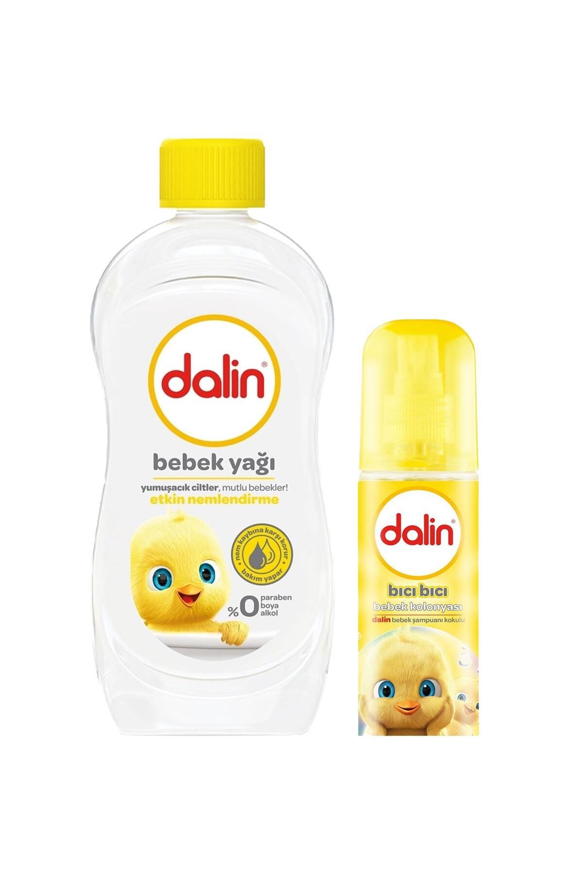 Dalin Bebe Yağı 500 ml + Dalin Bıcı Bıcı Kolonya 100 ml