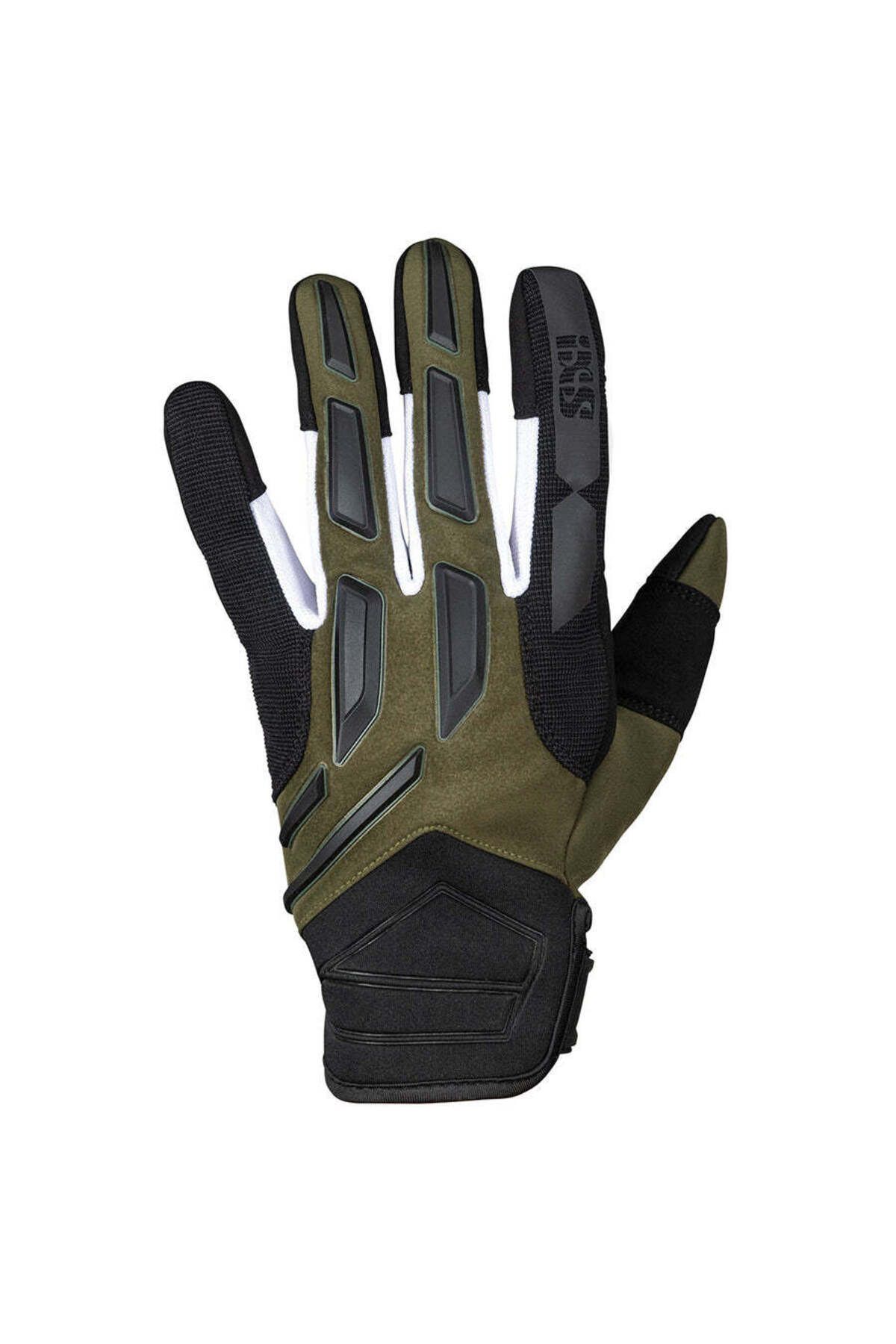 IXS Air 2.0 TourGloves-BlackOliveWhite Motosiklet Eldiven