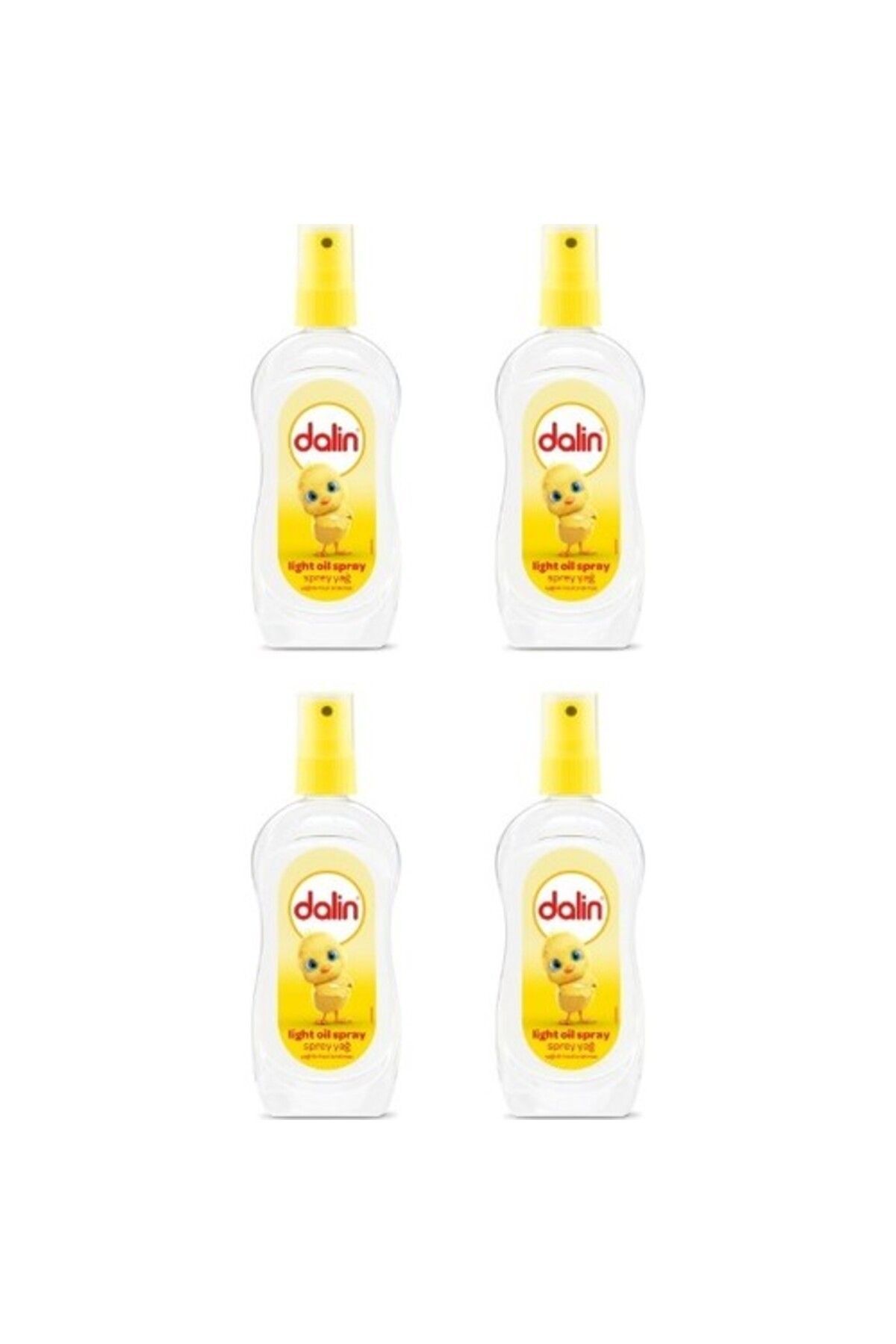 Dalin Bebek Yağı Sprey 200 ml 4 Adet