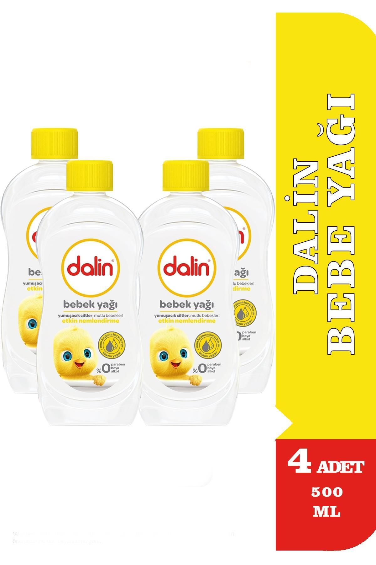 Dalin Bebe Yağı 500 ml 4 Adet