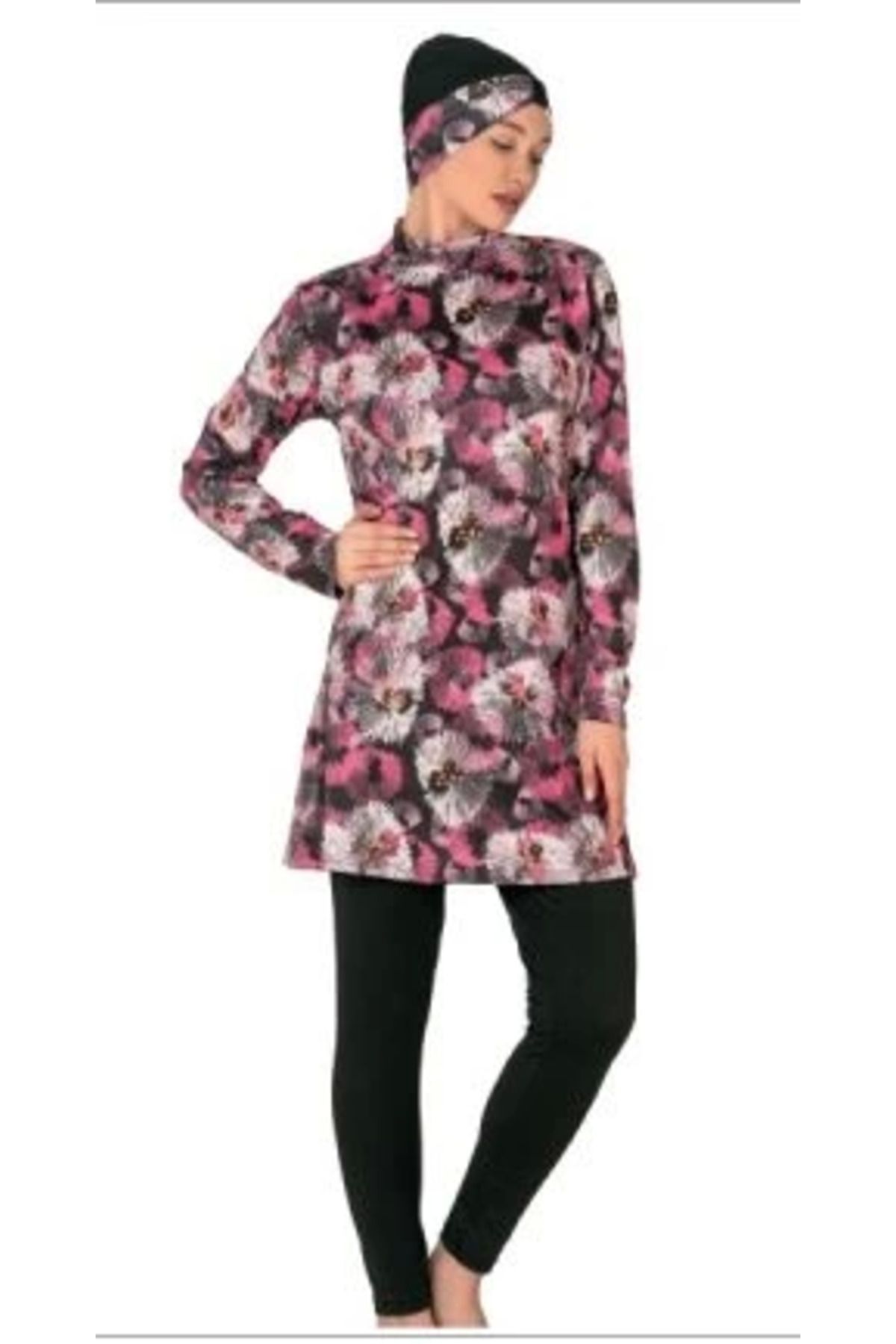 Moda Şahsenem Fantasy 3421 Tesettür Mayo