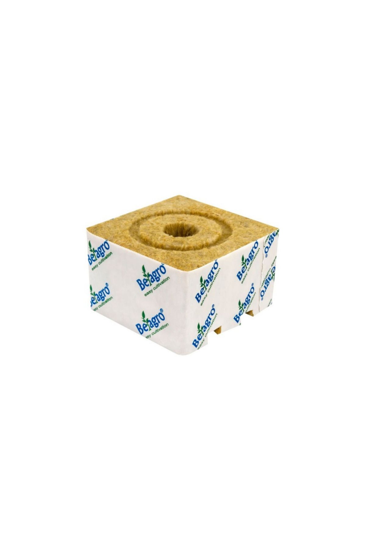 Topraksız Market Tarımsal Kaya Yünü - Topraksız Tarım Kaya Yünü - Küp Kaya Yünü - 10 Adet - 10 x 10 x 6.5 cm