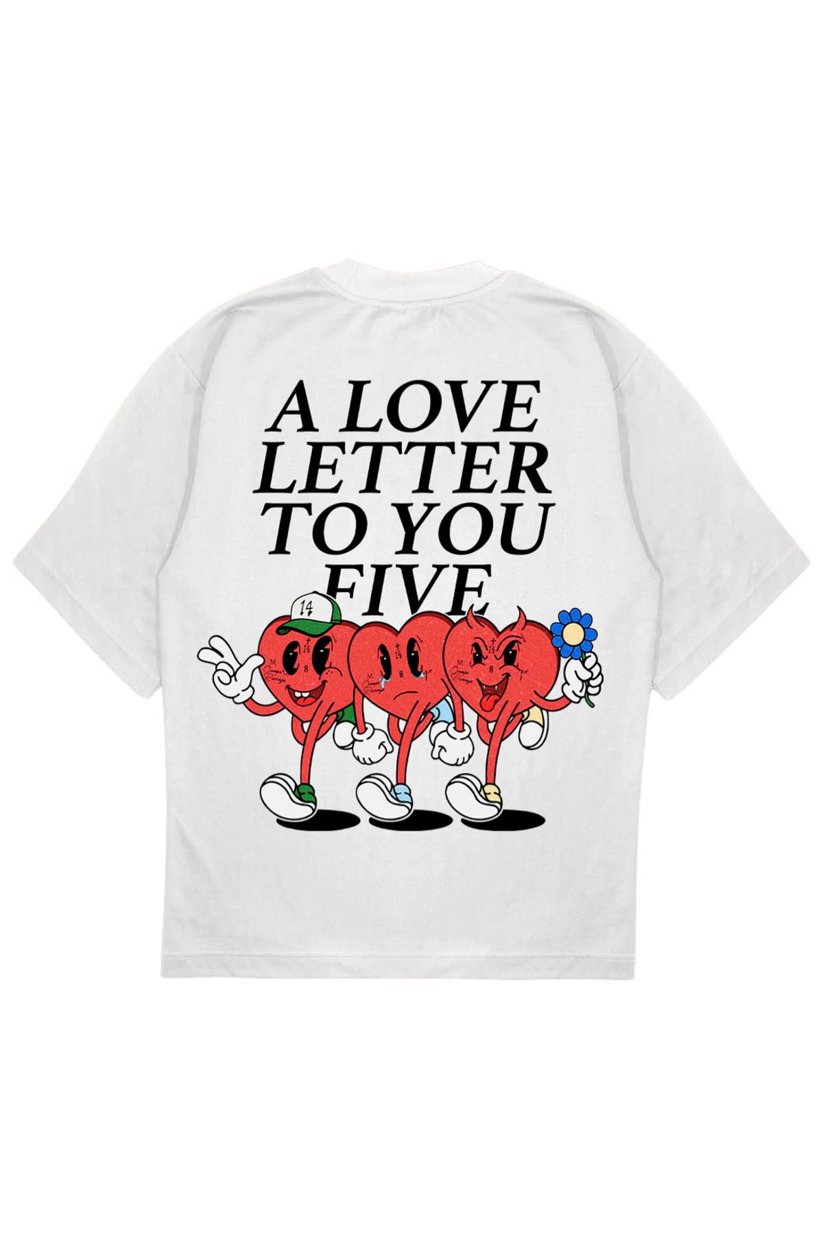 SVART WEAR ALLTY 5 T-Shirt OVERSIZE love letter