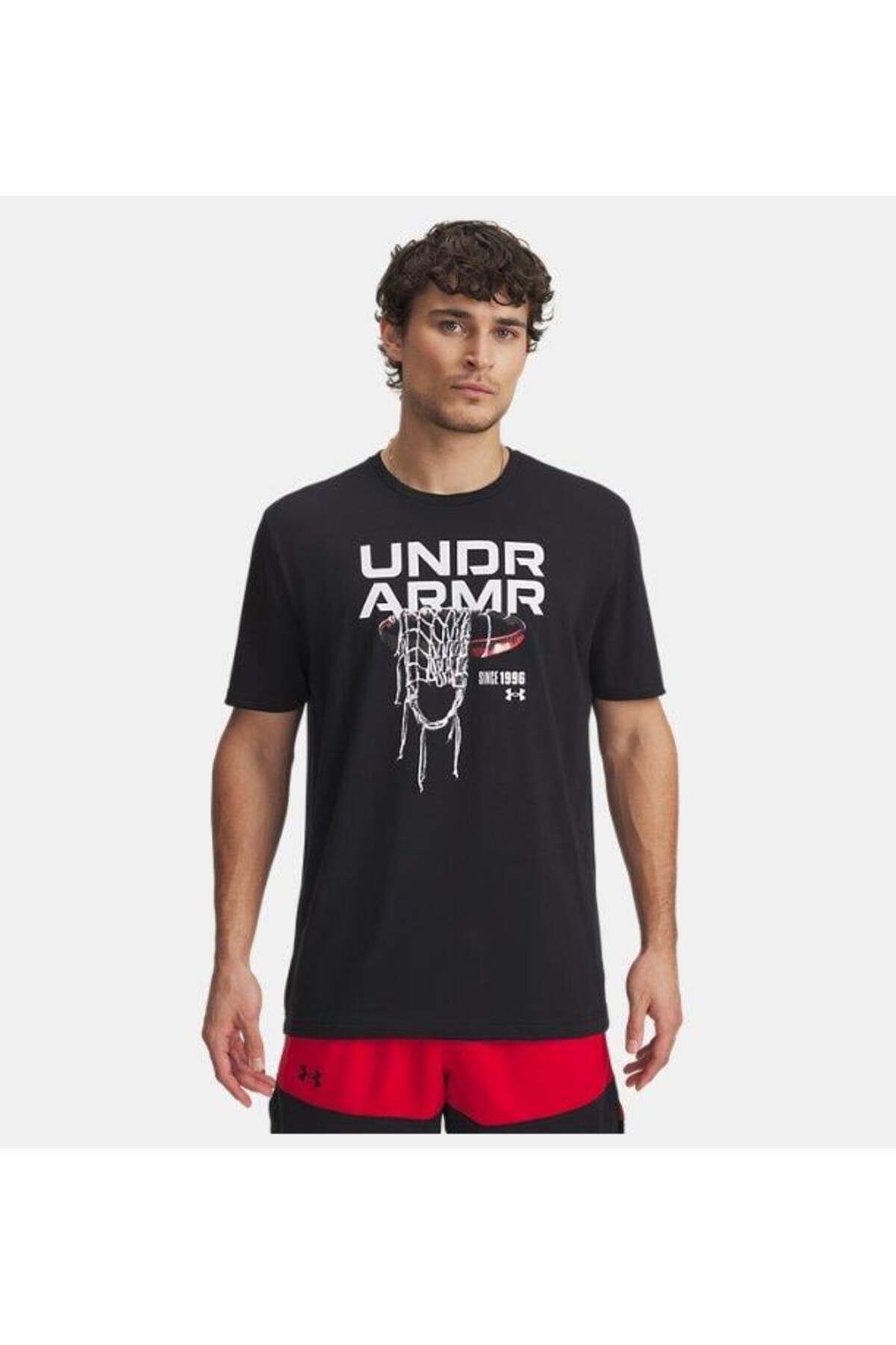 Under Armour UA M 60/40s Hoops Net SS Black