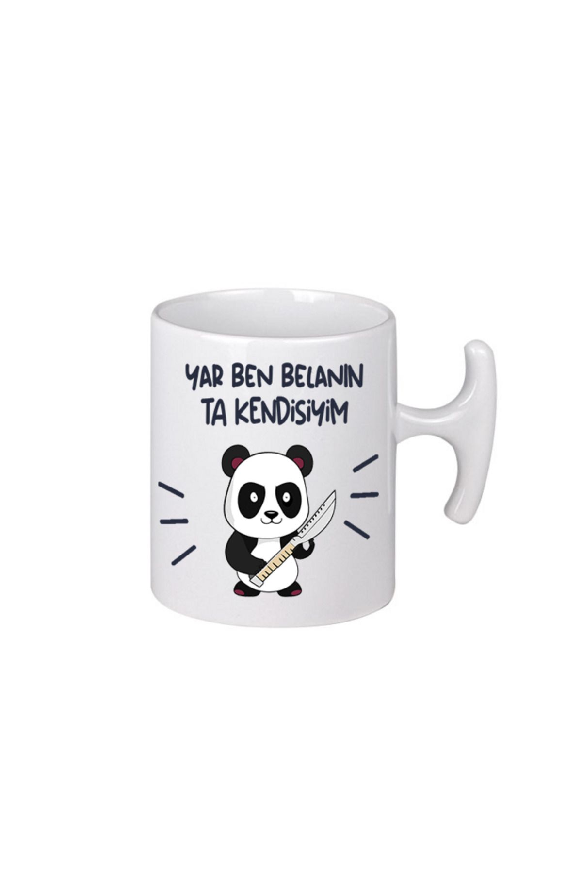 EYS Tasarım Yar Ben Belanın Ta ... Kupa Bardak Porselen
