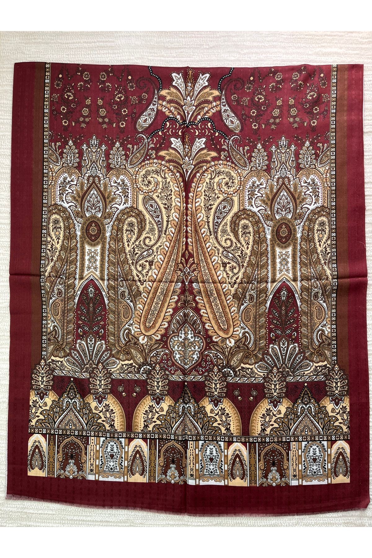 Altan Cotton Etnik-retro Desen Şal