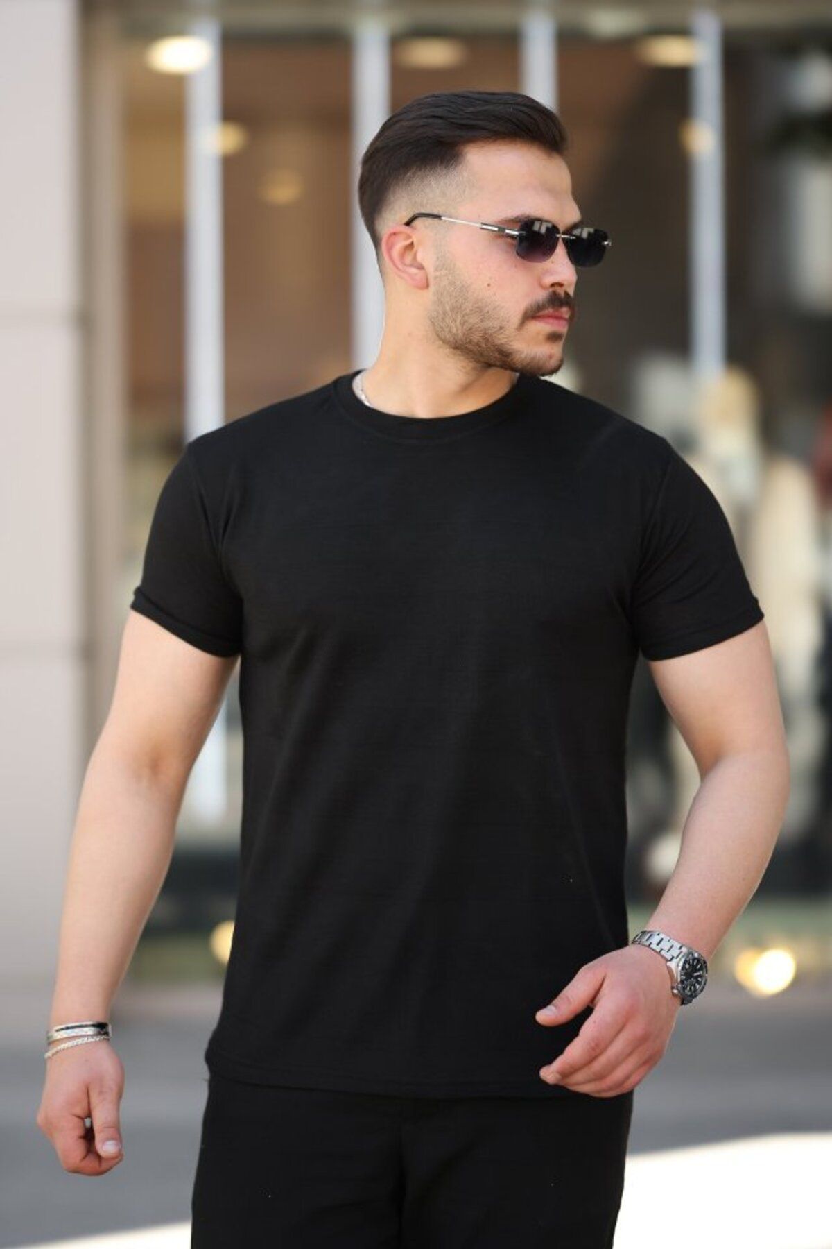 Eserden Erkek Mini Jakarlı Kısa Kollu T-shirt